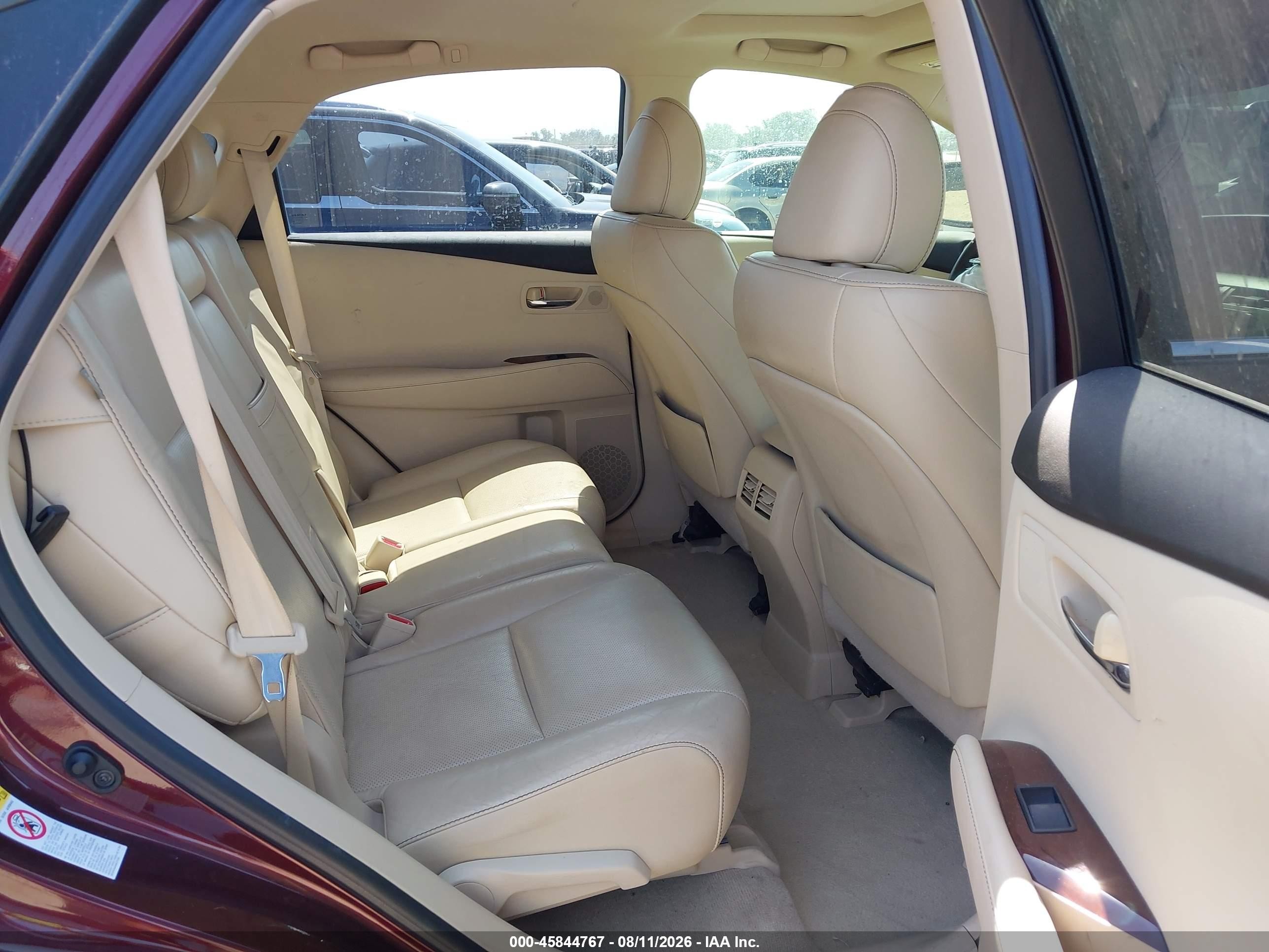 2013 Lexus Rx 350 Красный vin: 2T2ZK1BA8DC105891