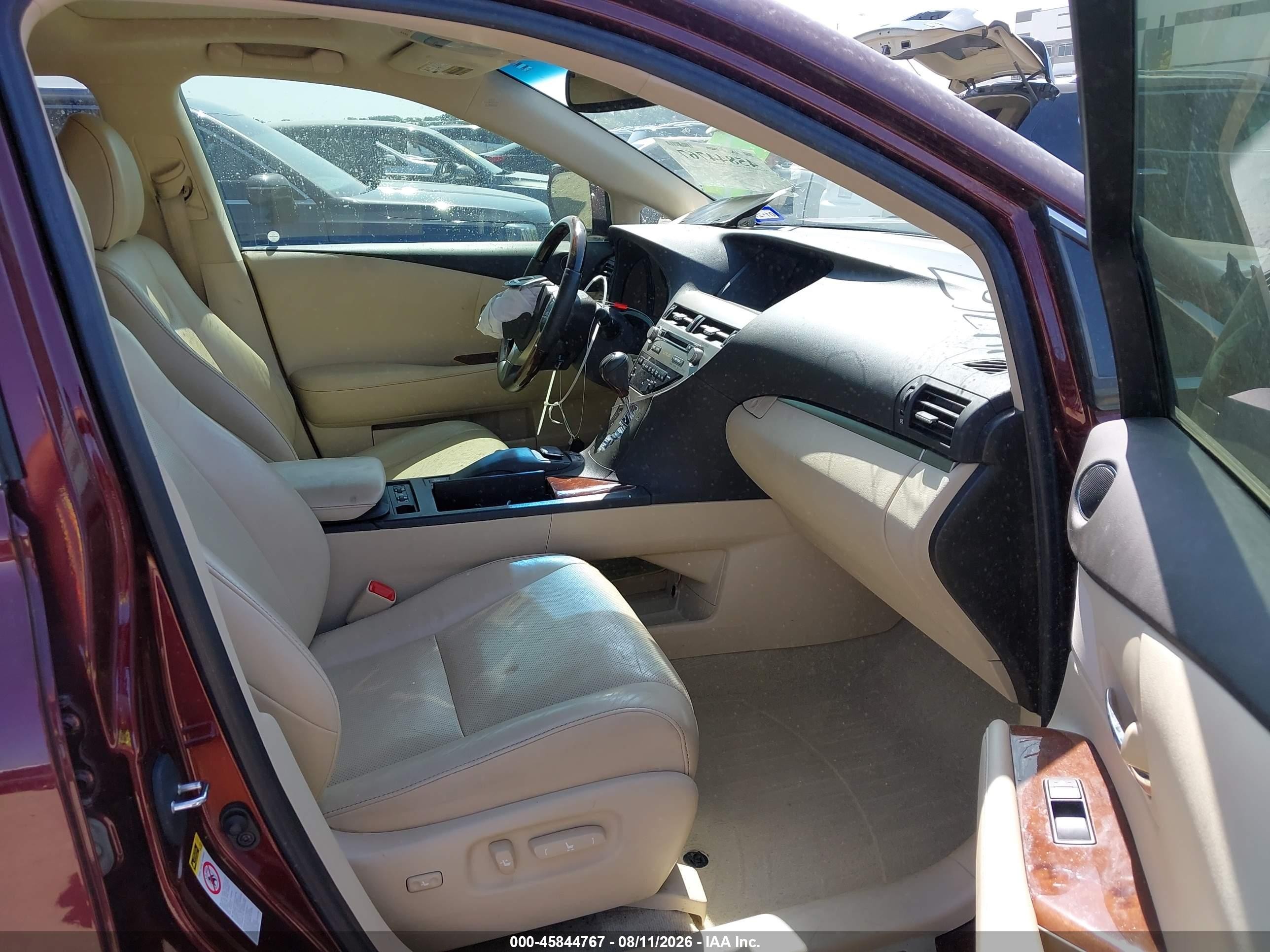 2013 Lexus Rx 350 Красный vin: 2T2ZK1BA8DC105891