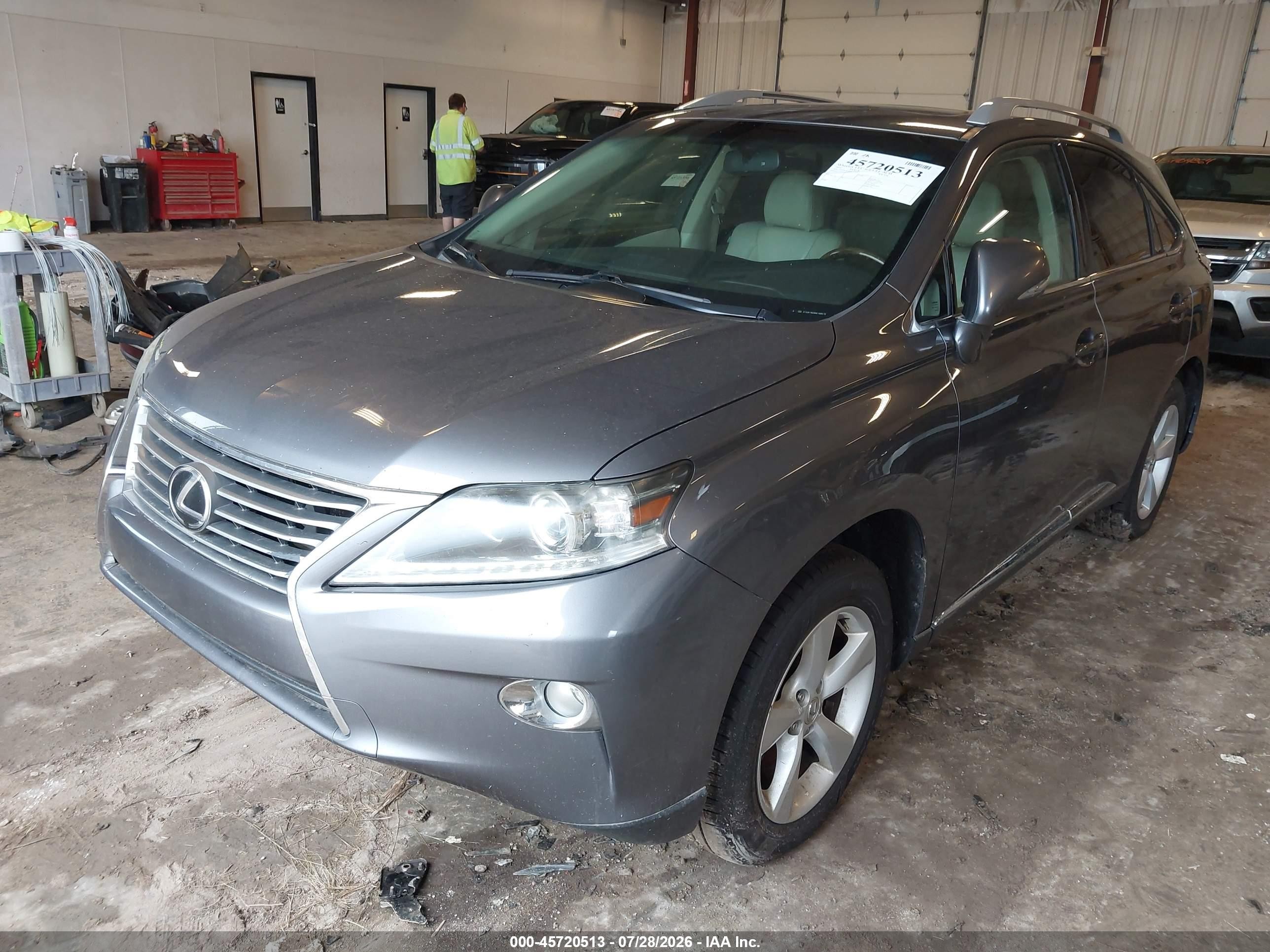 2013 Lexus Rx 350   Gray vin: 2T2ZK1BA8DC108015