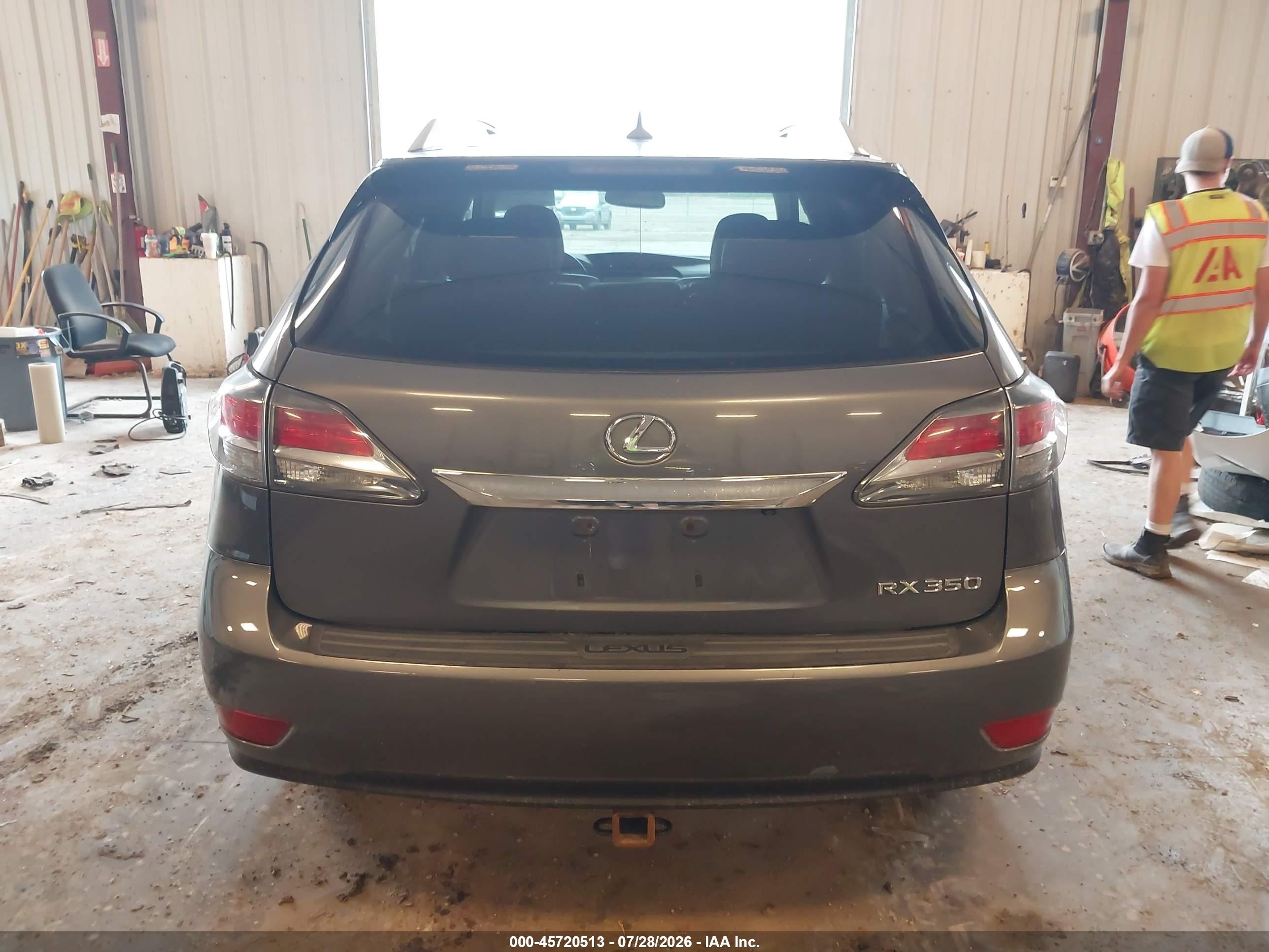 2013 Lexus Rx 350   Gray vin: 2T2ZK1BA8DC108015
