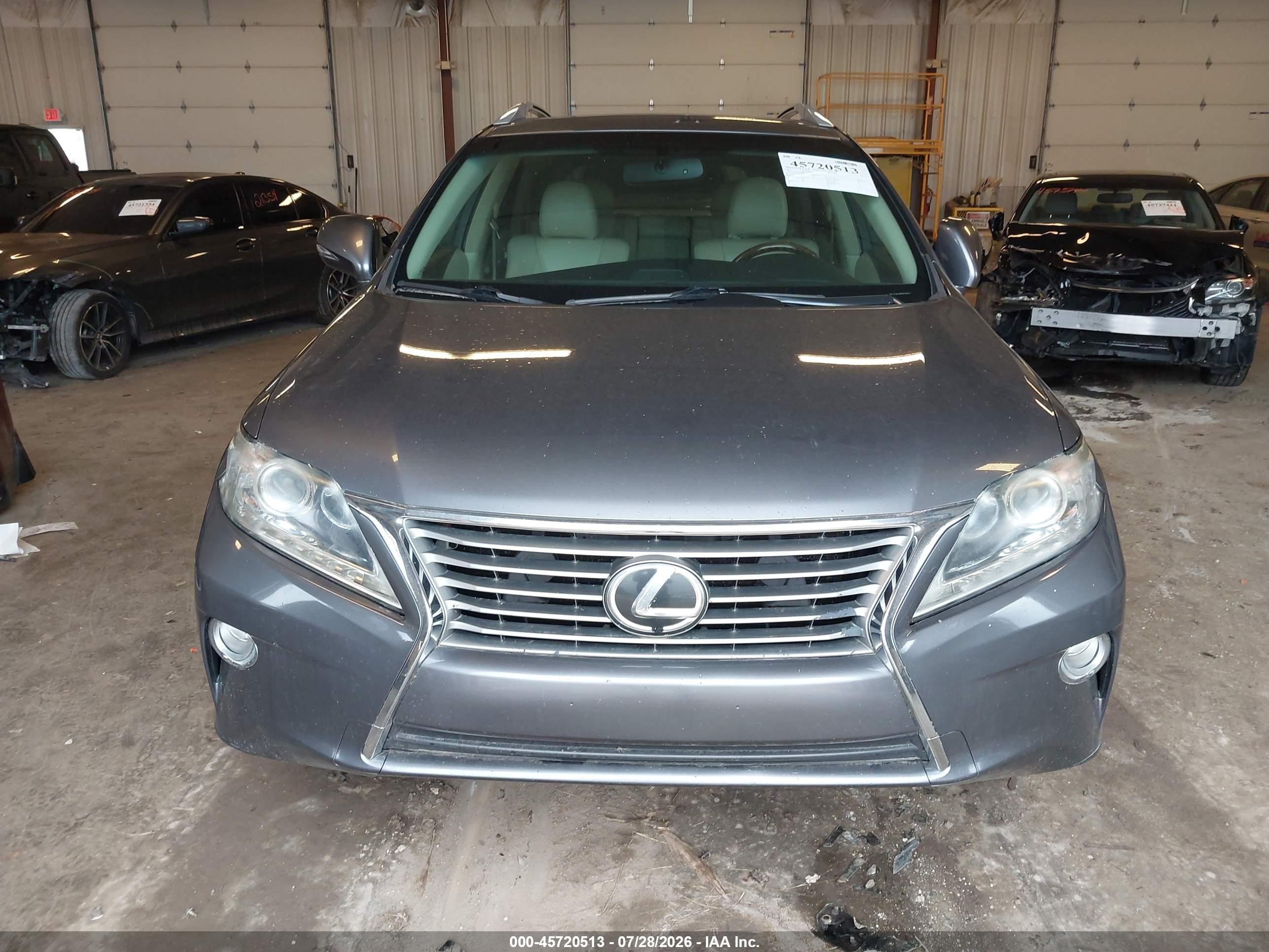 2013 Lexus Rx 350   Gray vin: 2T2ZK1BA8DC108015
