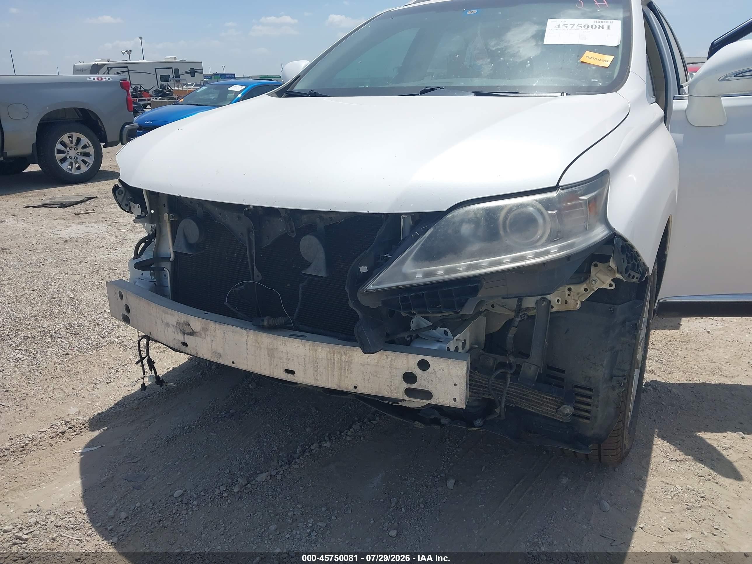 2013 Lexus Rx 350   Белый vin: 2T2ZK1BA8DC118673