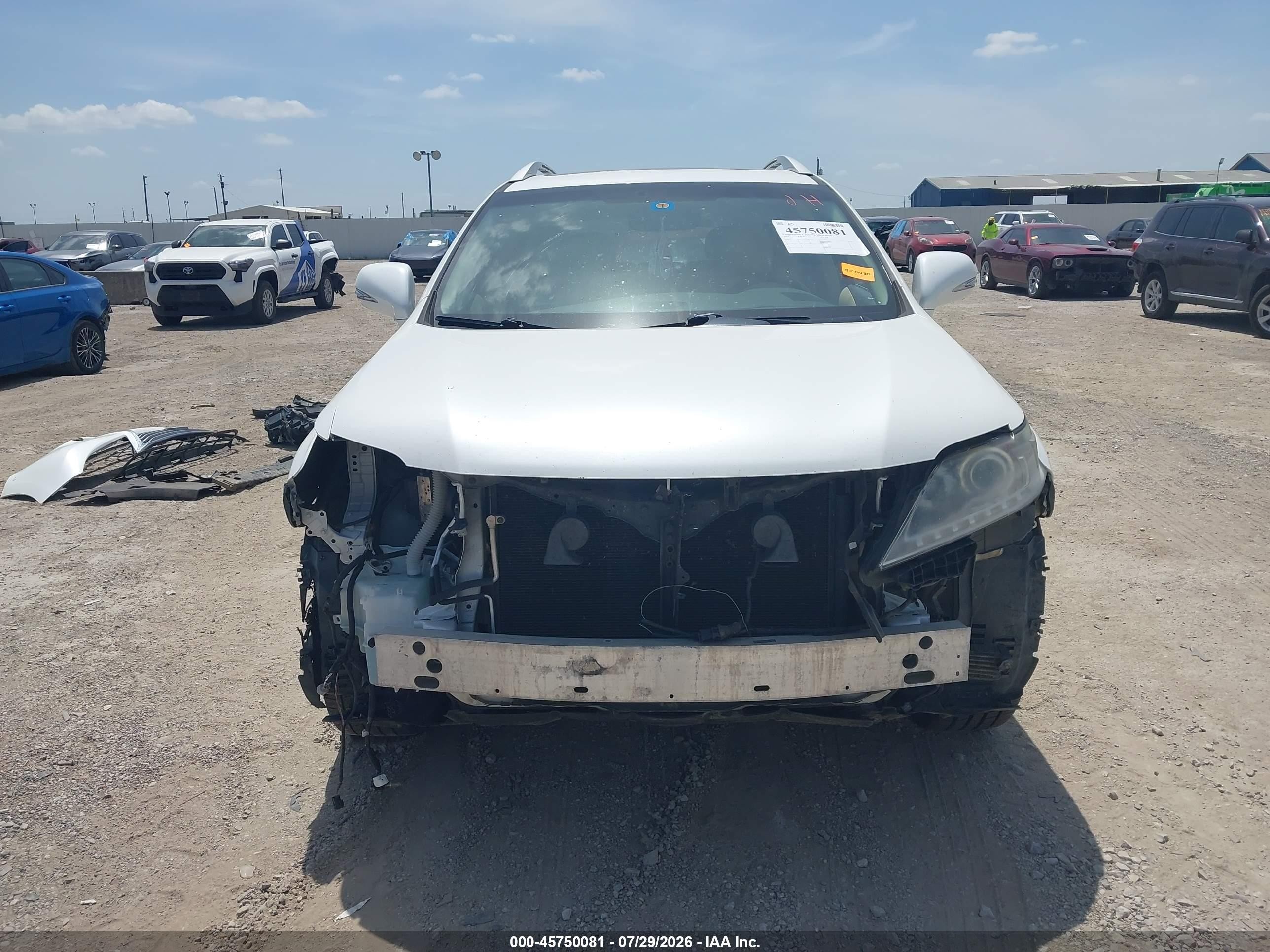 2013 Lexus Rx 350   Белый vin: 2T2ZK1BA8DC118673