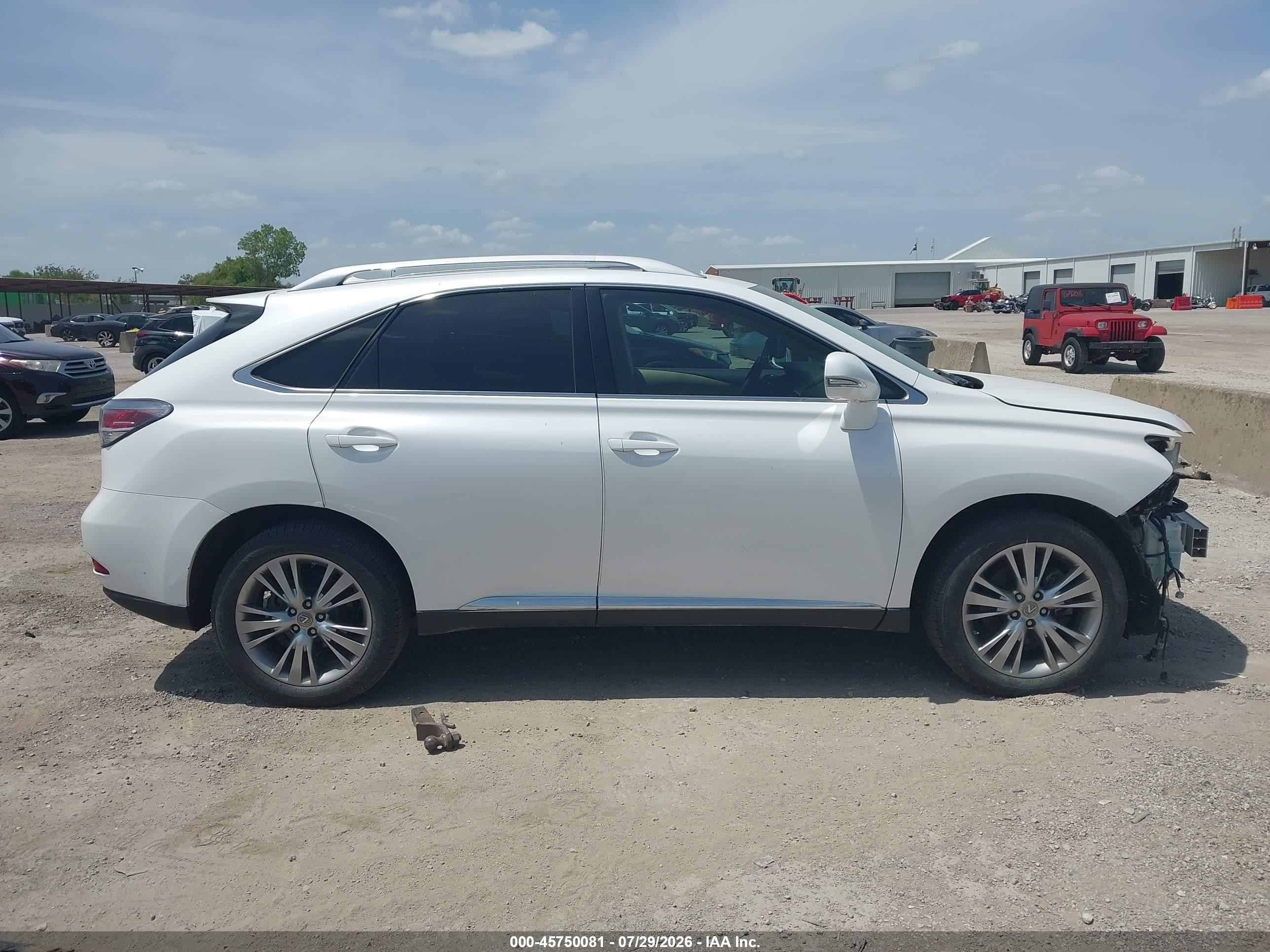 2013 Lexus Rx 350   Белый vin: 2T2ZK1BA8DC118673