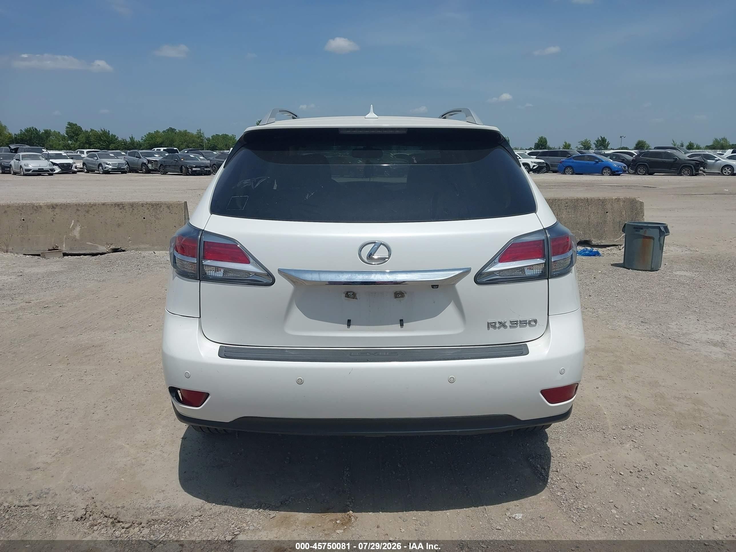 2013 Lexus Rx 350   Белый vin: 2T2ZK1BA8DC118673