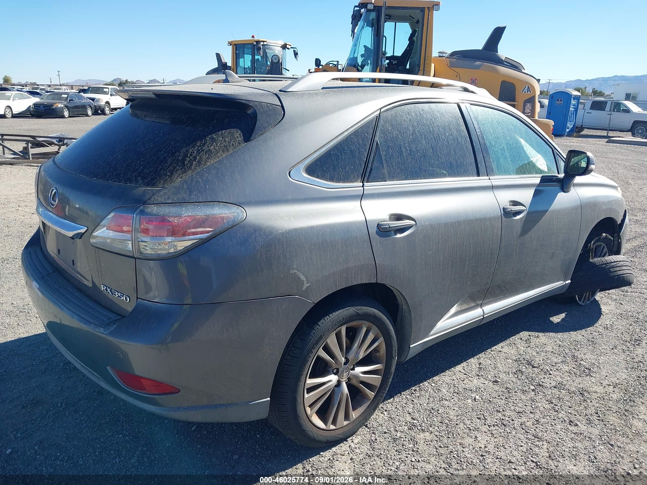 2013 Lexus Rx 350   Серый vin: 2T2ZK1BA8DC119807