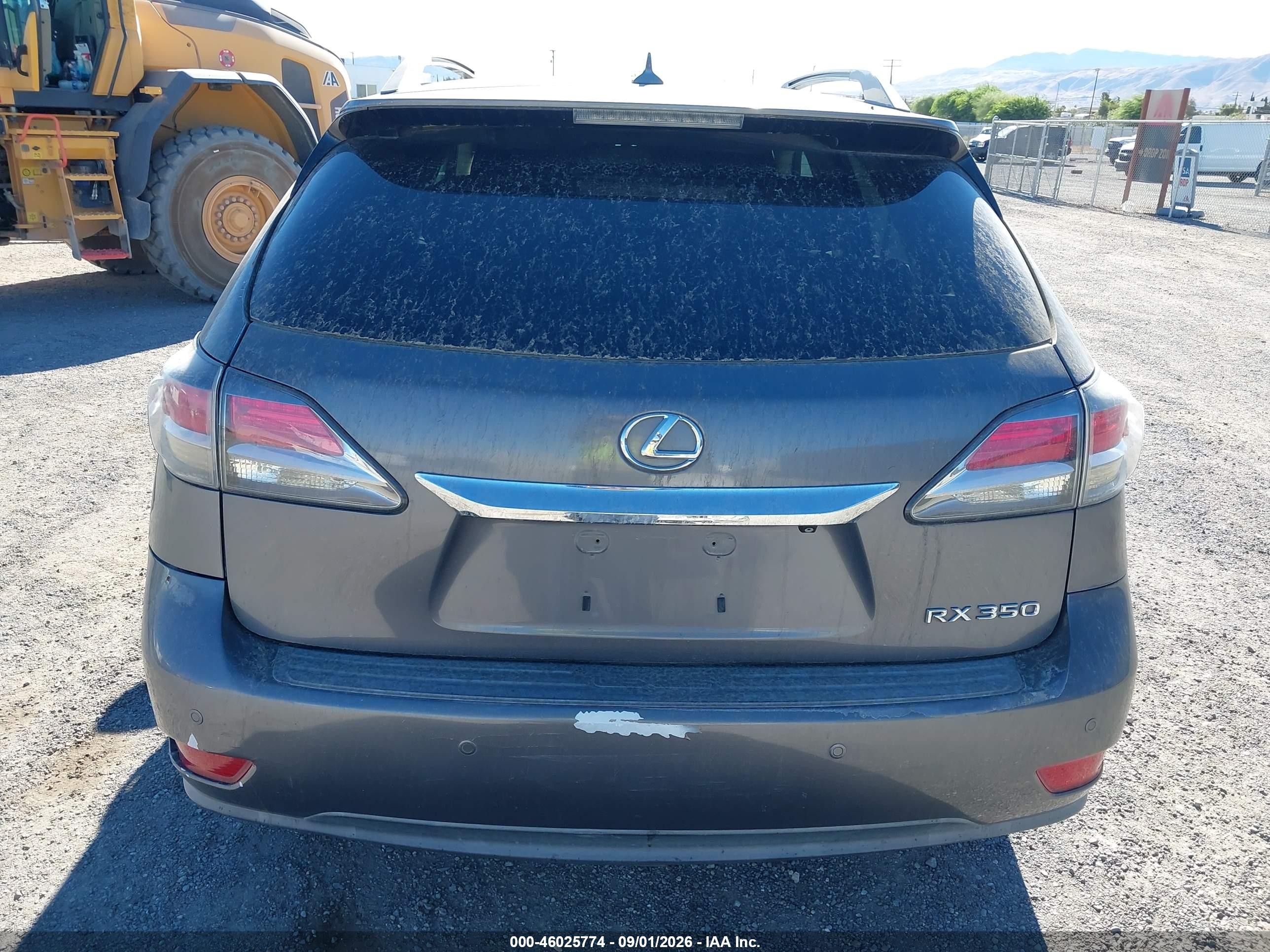 2013 Lexus Rx 350   Серый vin: 2T2ZK1BA8DC119807