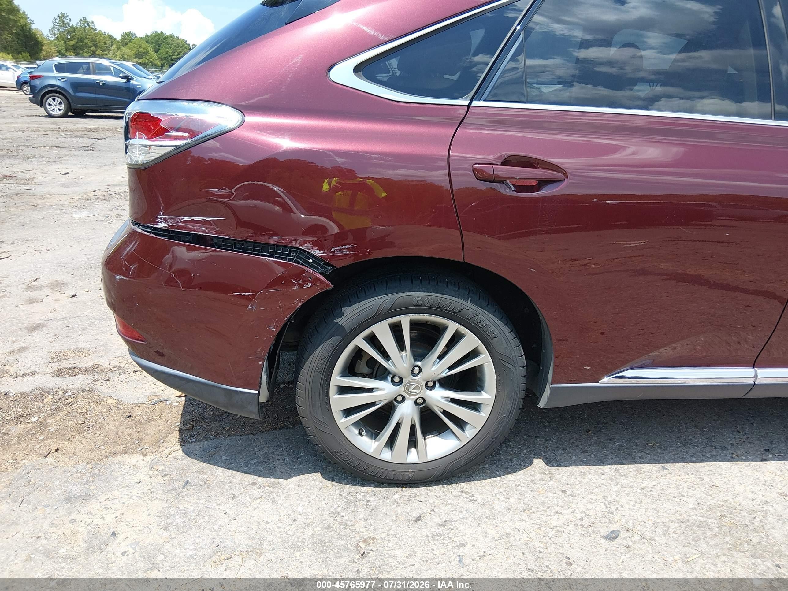 2013 Lexus Rx 350   Maroon vin: 2T2ZK1BA8DC122559