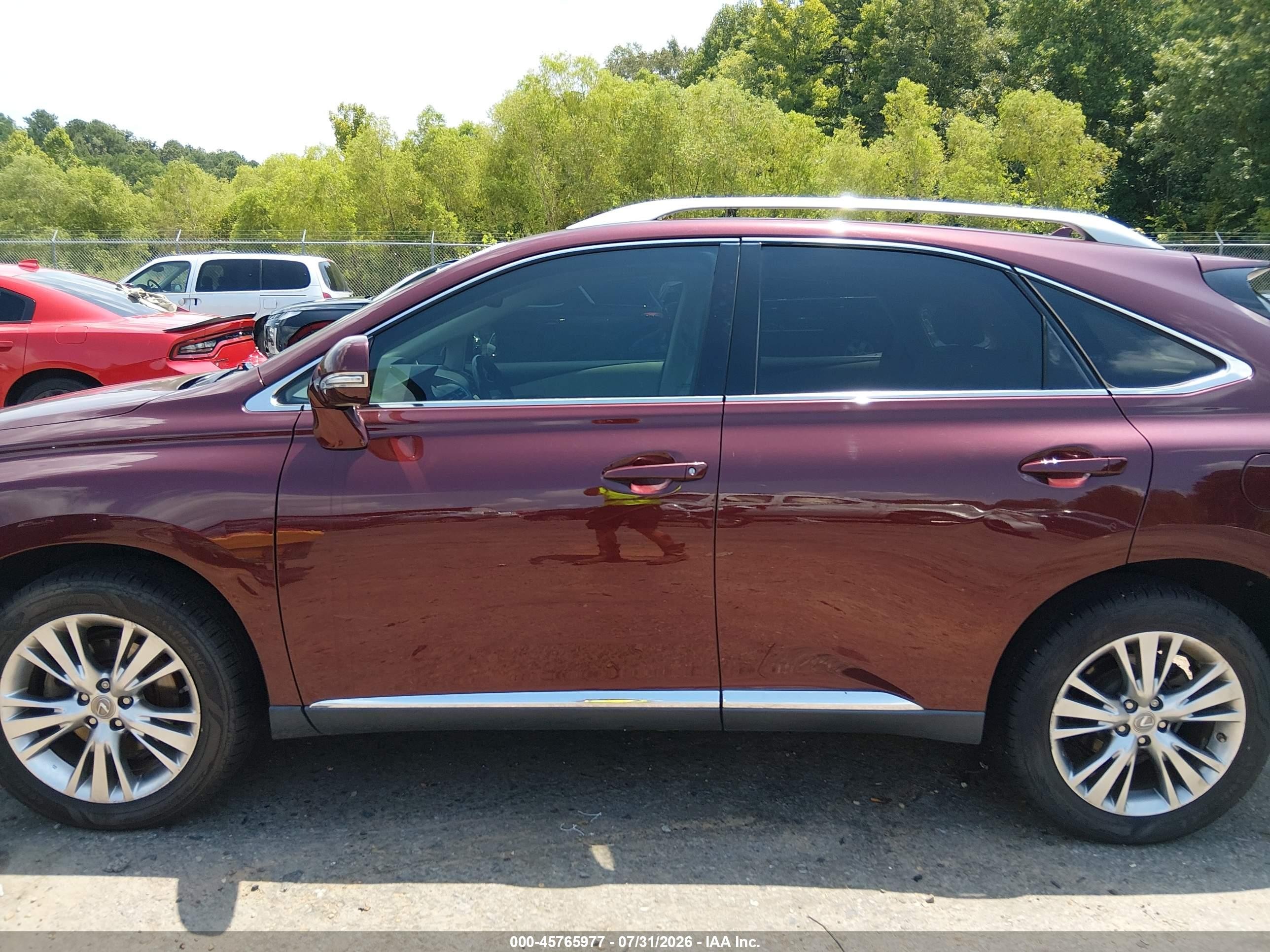 2013 Lexus Rx 350   Maroon vin: 2T2ZK1BA8DC122559