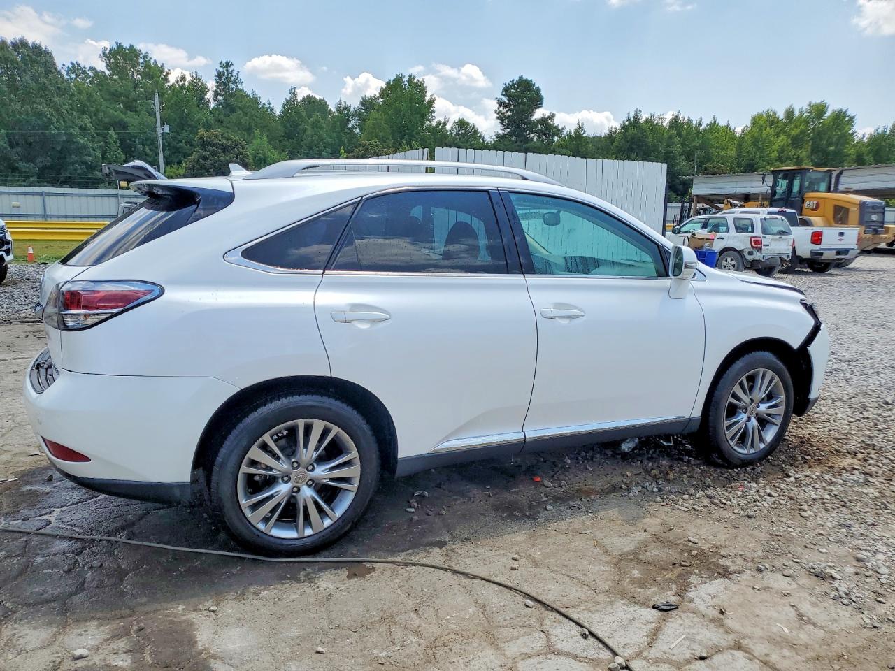 2013 Lexus Rx 350 White vin: 2T2ZK1BA8DC127793