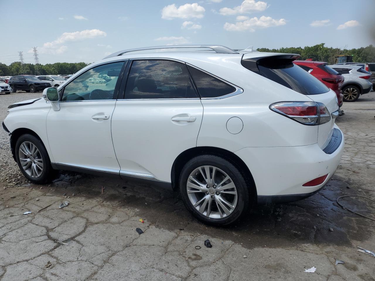 2013 Lexus Rx 350 White vin: 2T2ZK1BA8DC127793