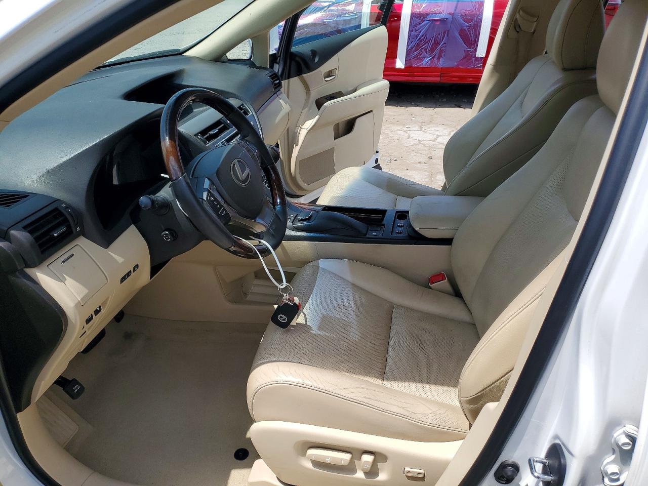 2013 Lexus Rx 350 White vin: 2T2ZK1BA8DC127793
