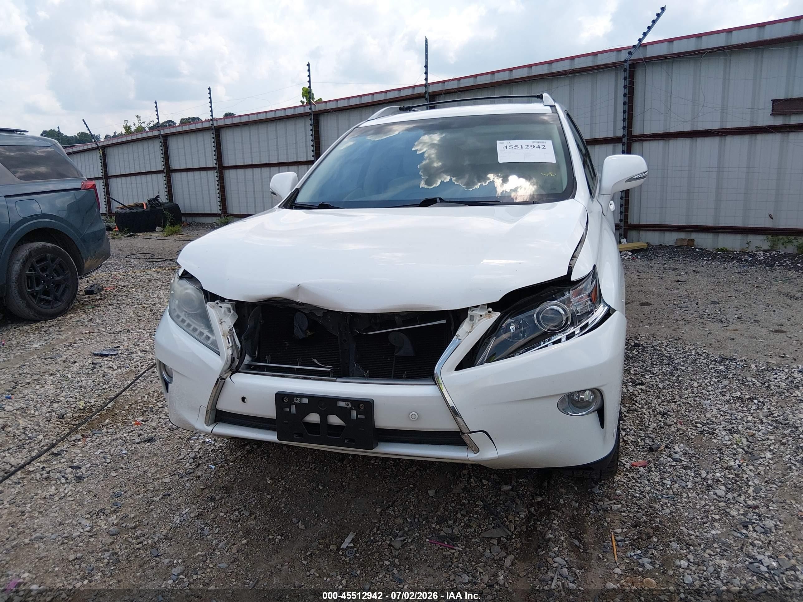 2014 Lexus Rx 350 White vin: 2T2ZK1BA8EC141047