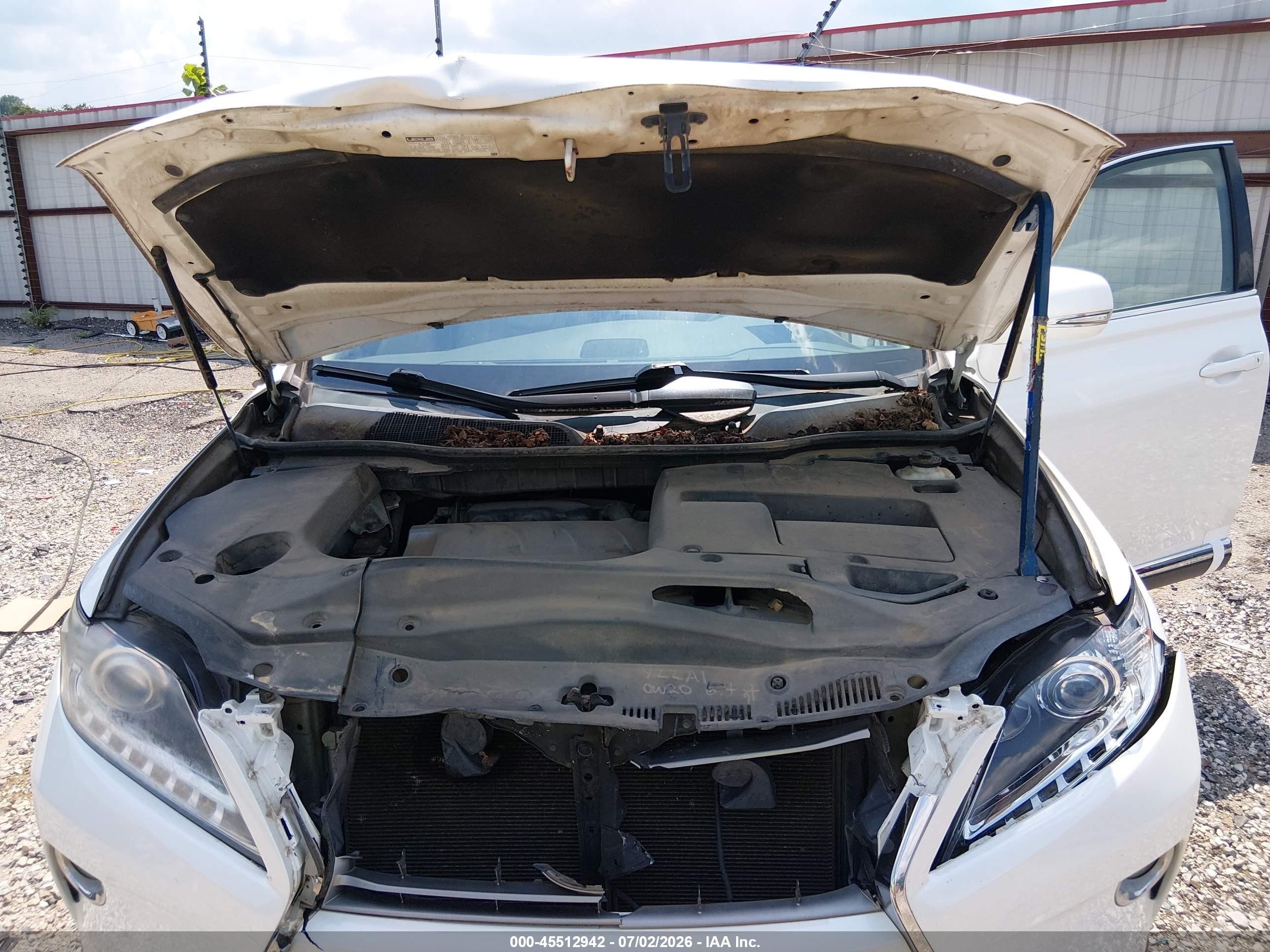2014 Lexus Rx 350 White vin: 2T2ZK1BA8EC141047