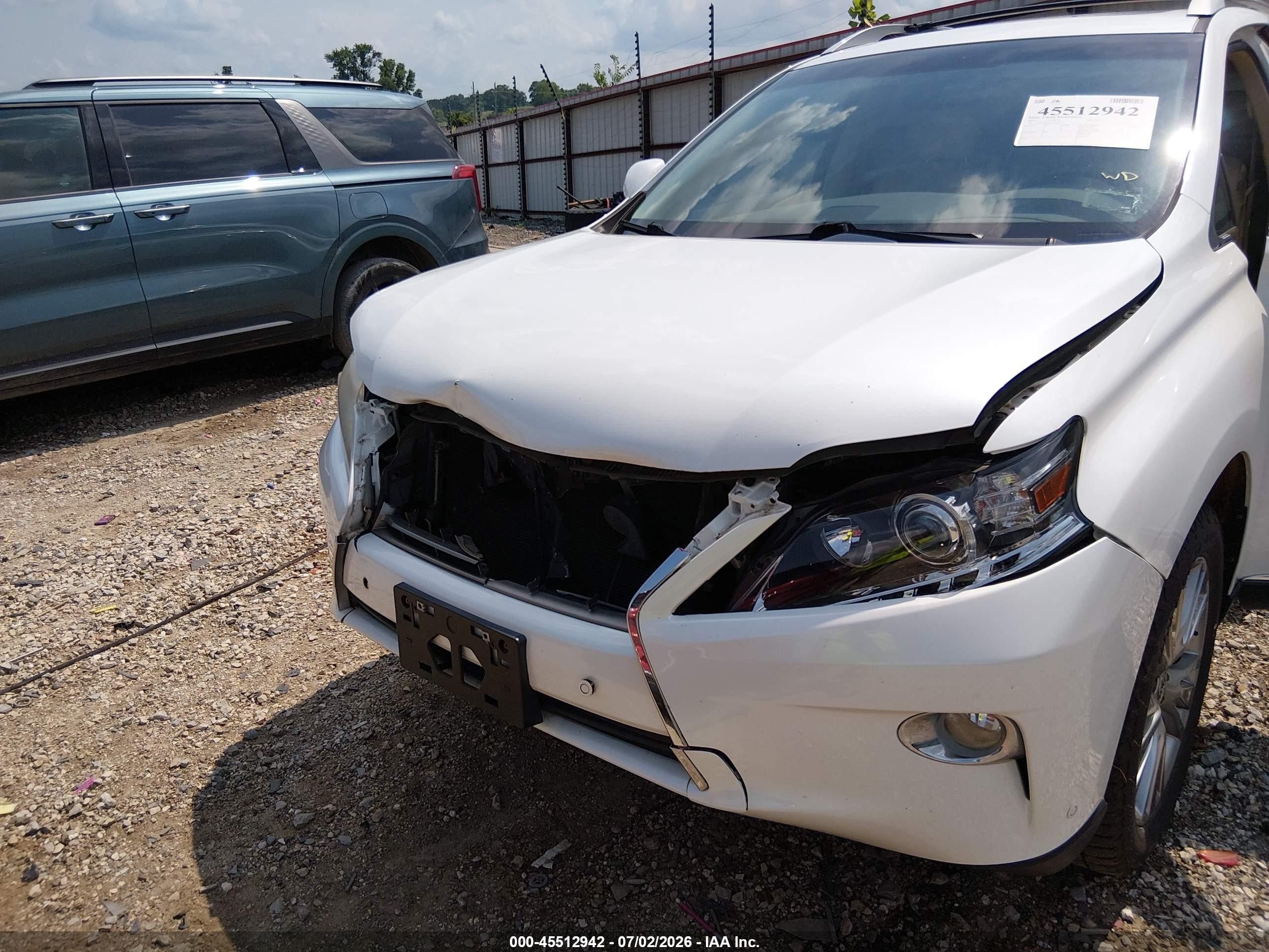 2014 Lexus Rx 350 White vin: 2T2ZK1BA8EC141047