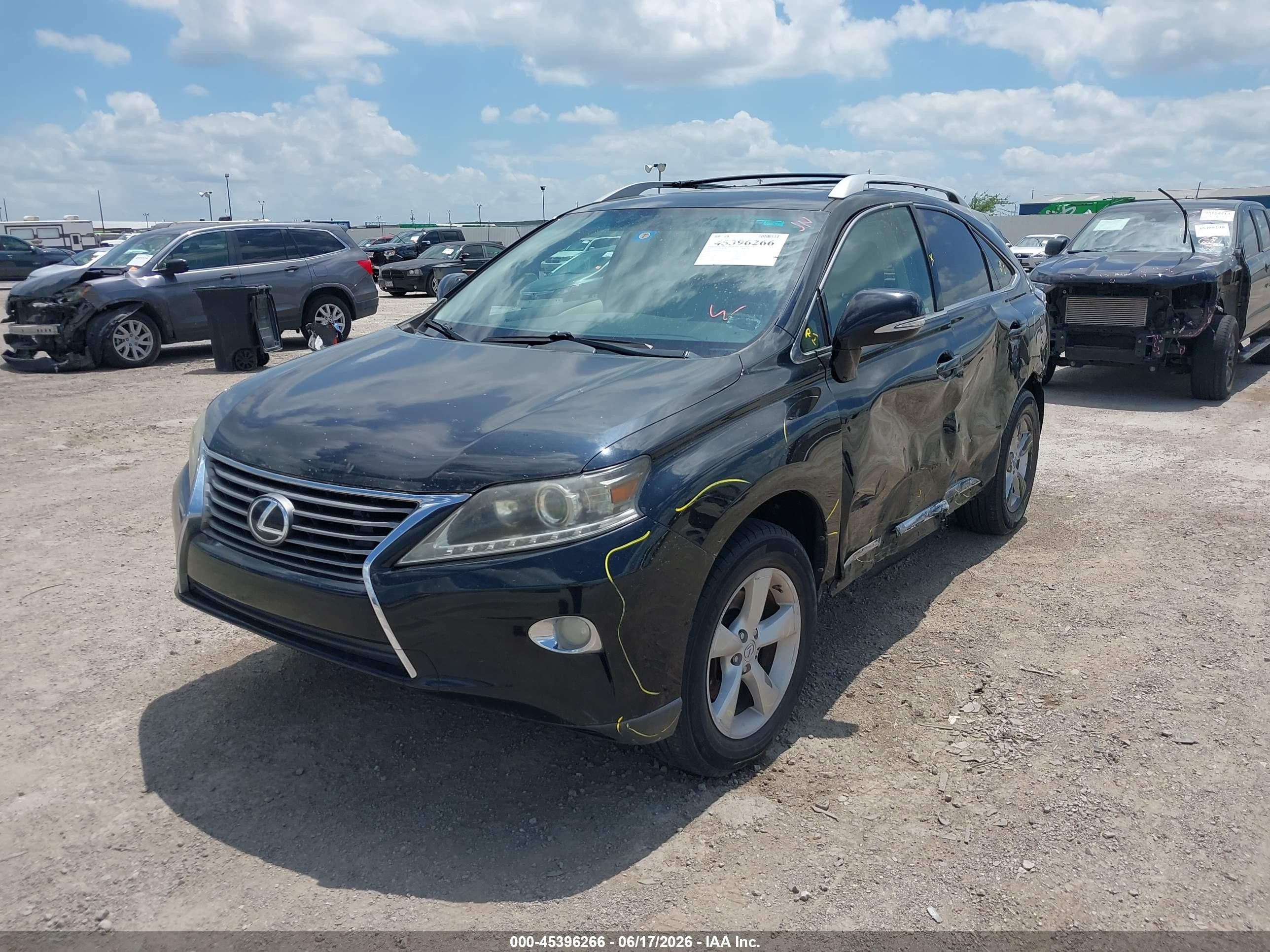 2014 Lexus Rx 350   Black vin: 2T2ZK1BA8EC141923