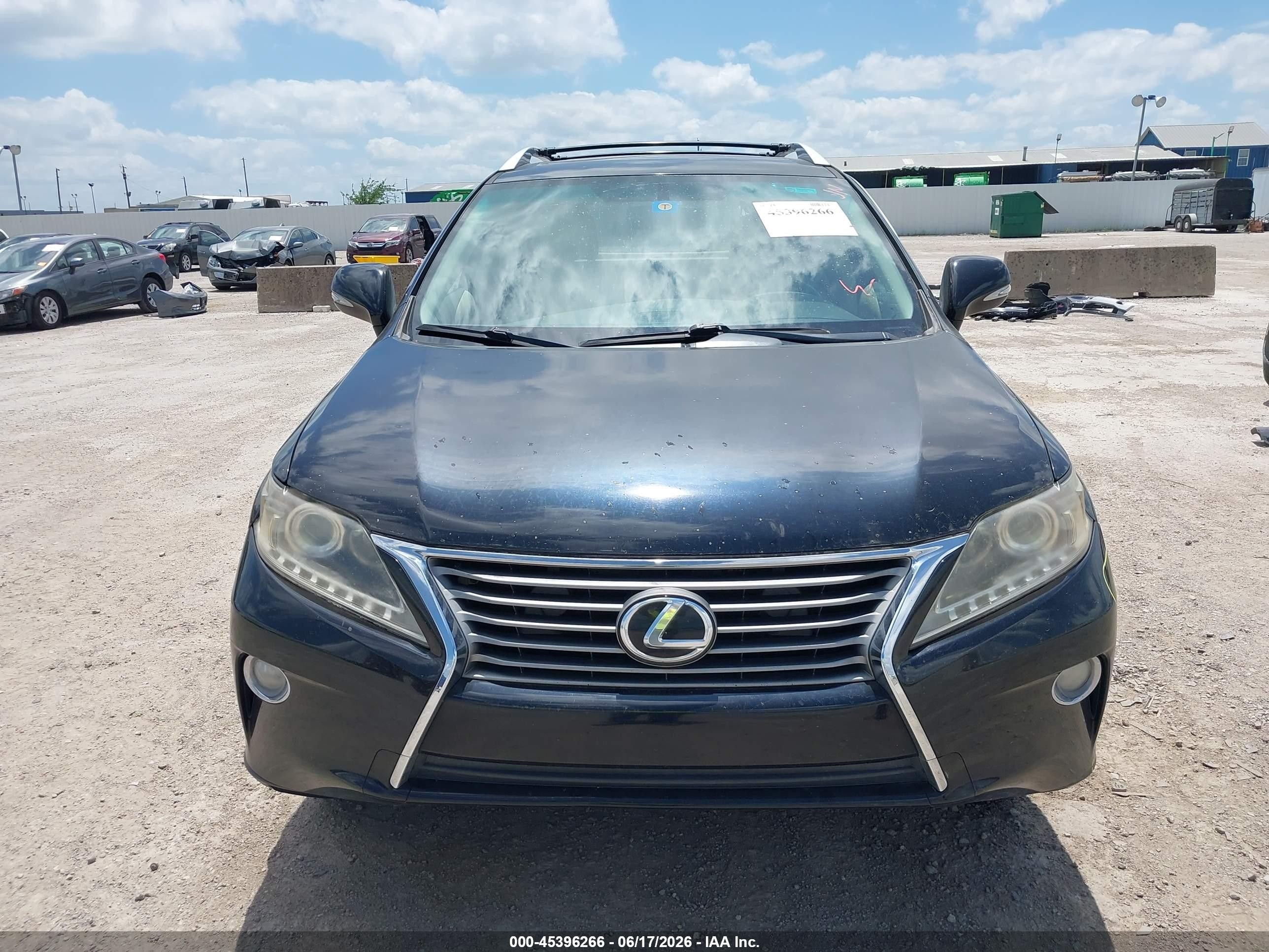2014 Lexus Rx 350   Black vin: 2T2ZK1BA8EC141923