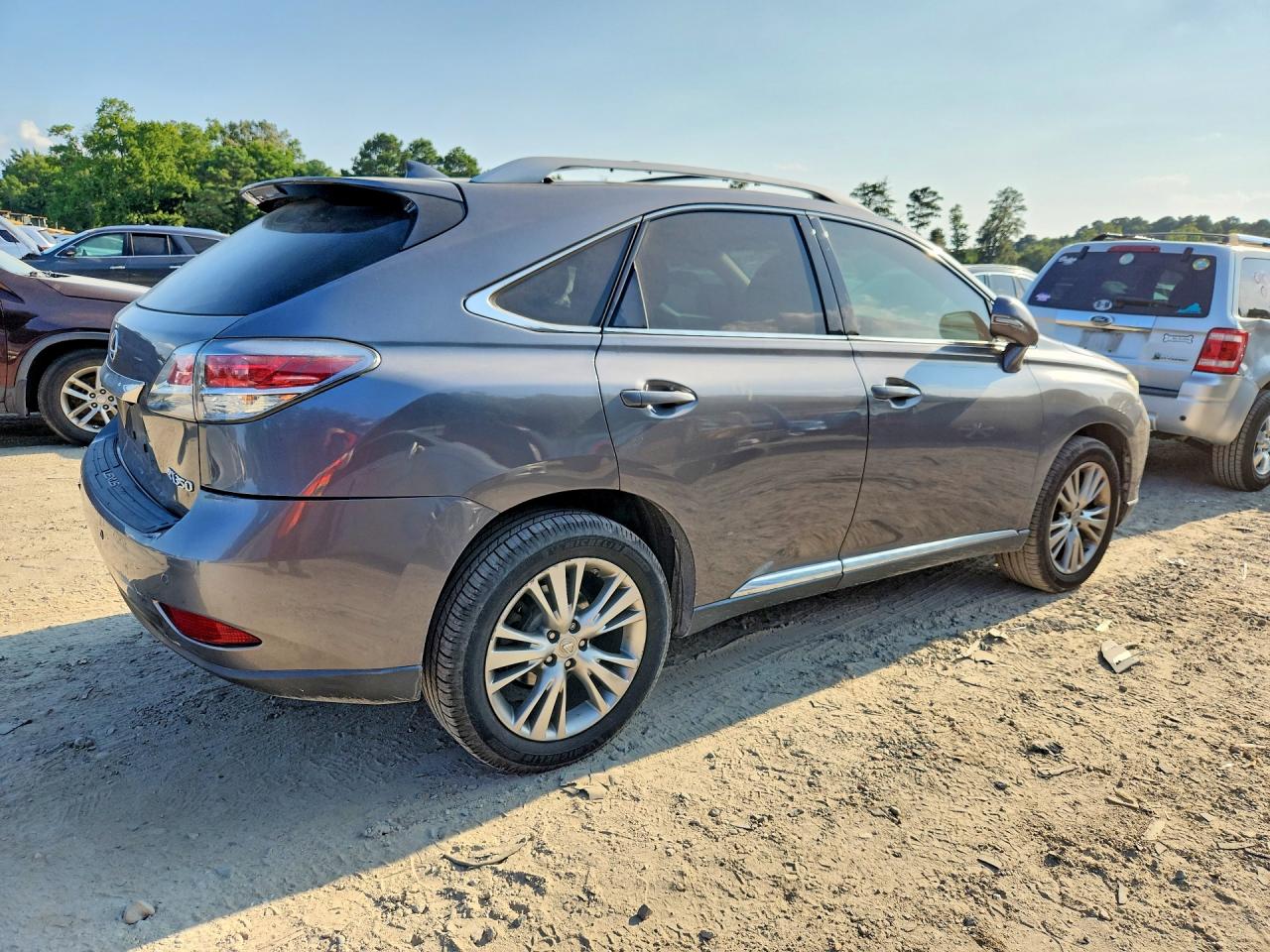 2014 Lexus Rx 350 Gray vin: 2T2ZK1BA8EC144594