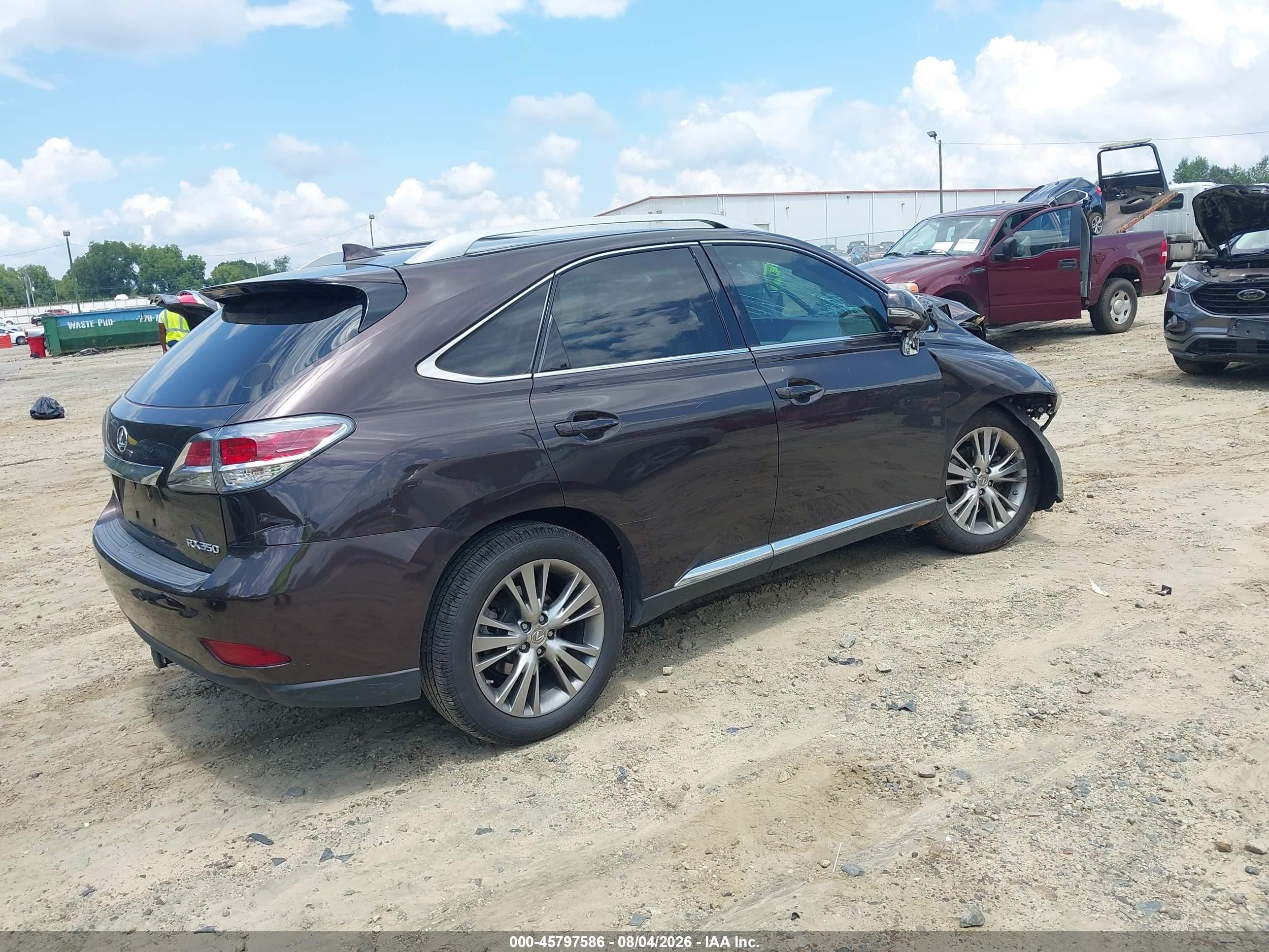 2014 Lexus Rx 350   Burgundy vin: 2T2ZK1BA8EC145521