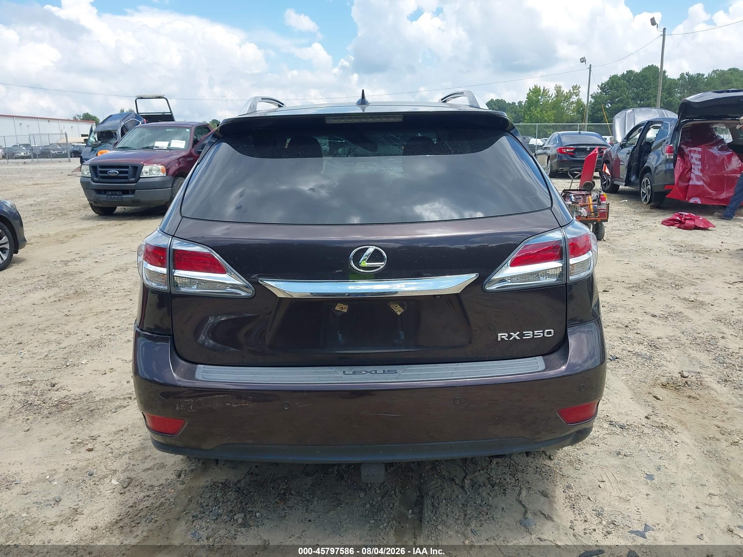 2014 Lexus Rx 350   Burgundy vin: 2T2ZK1BA8EC145521