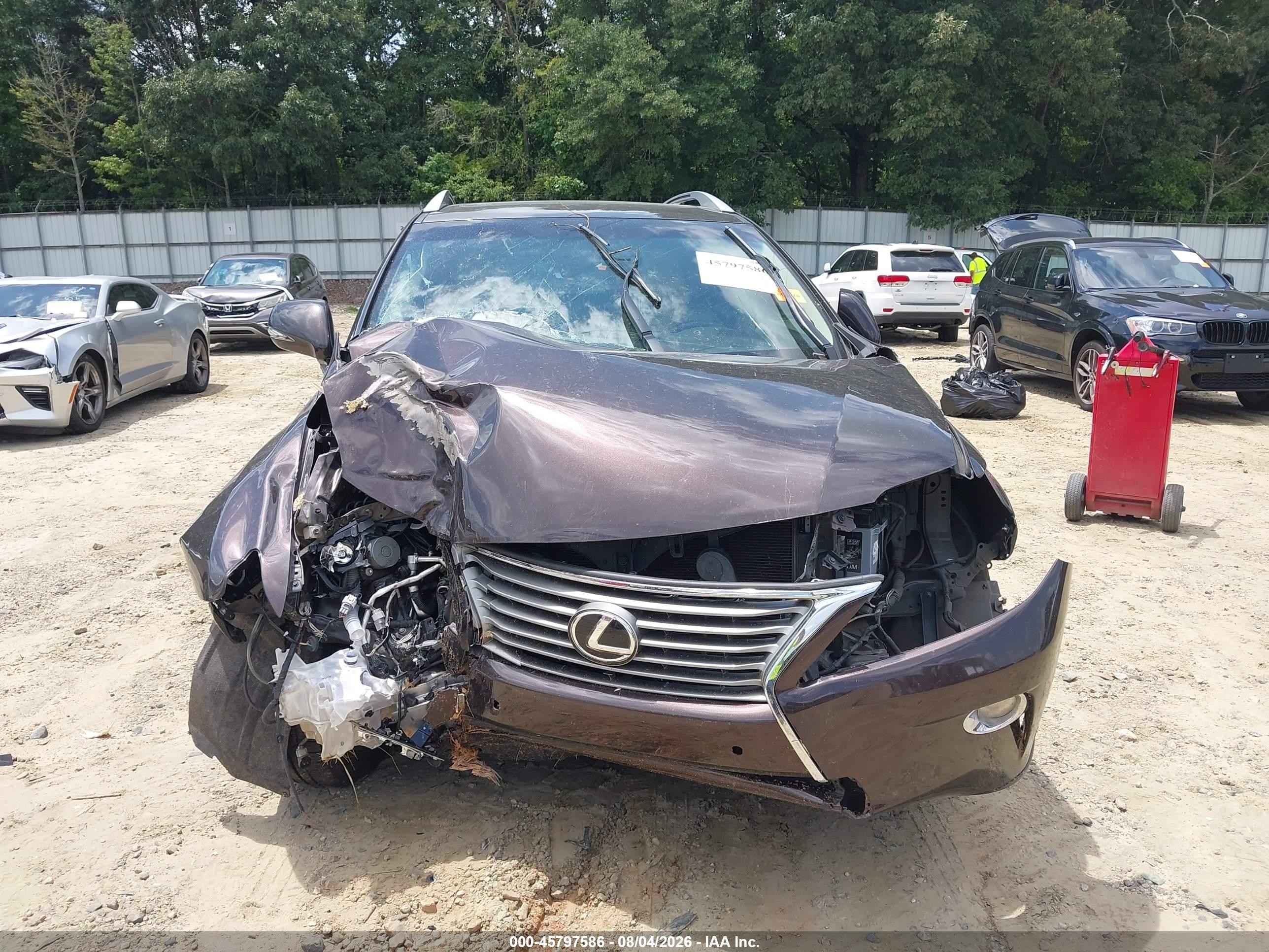 2014 Lexus Rx 350   Burgundy vin: 2T2ZK1BA8EC145521