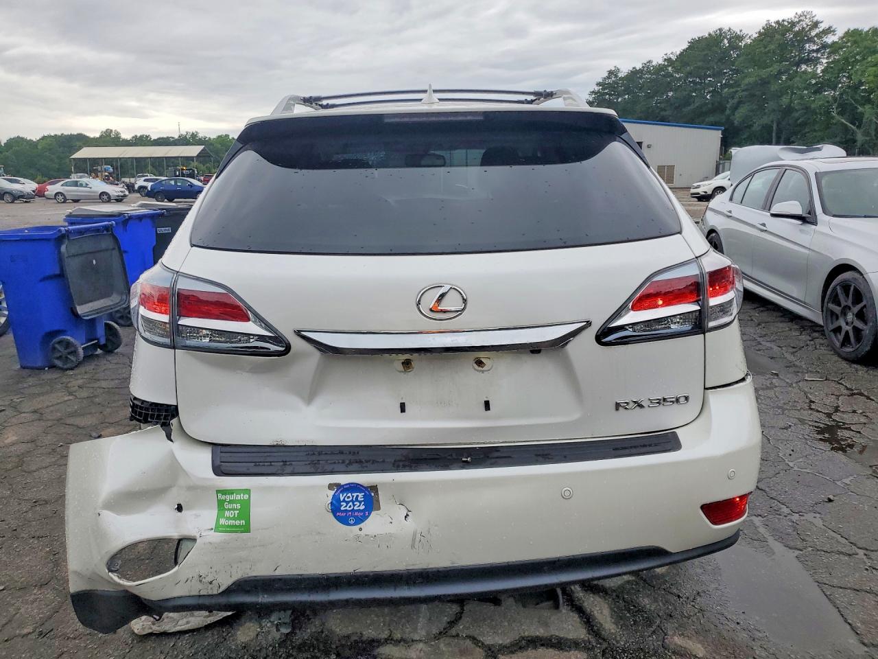 2014 Lexus Rx 350 White vin: 2T2ZK1BA8EC145812
