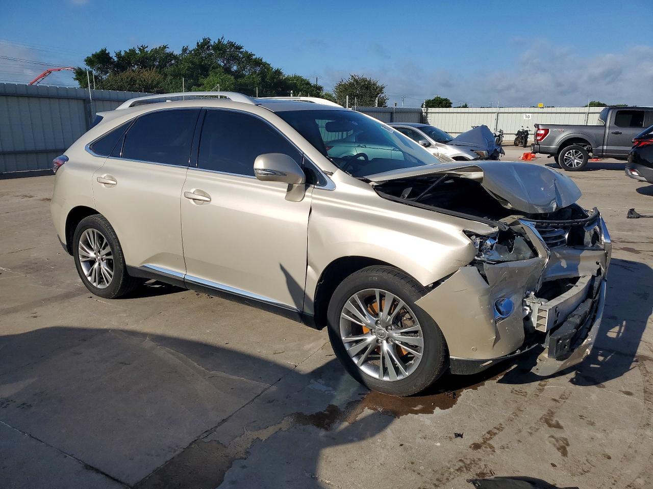 2014 Lexus Rx 350 Gold vin: 2T2ZK1BA8EC149536