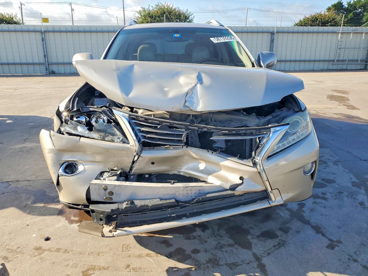 2014 Lexus Rx 350 Gold vin: 2T2ZK1BA8EC149536