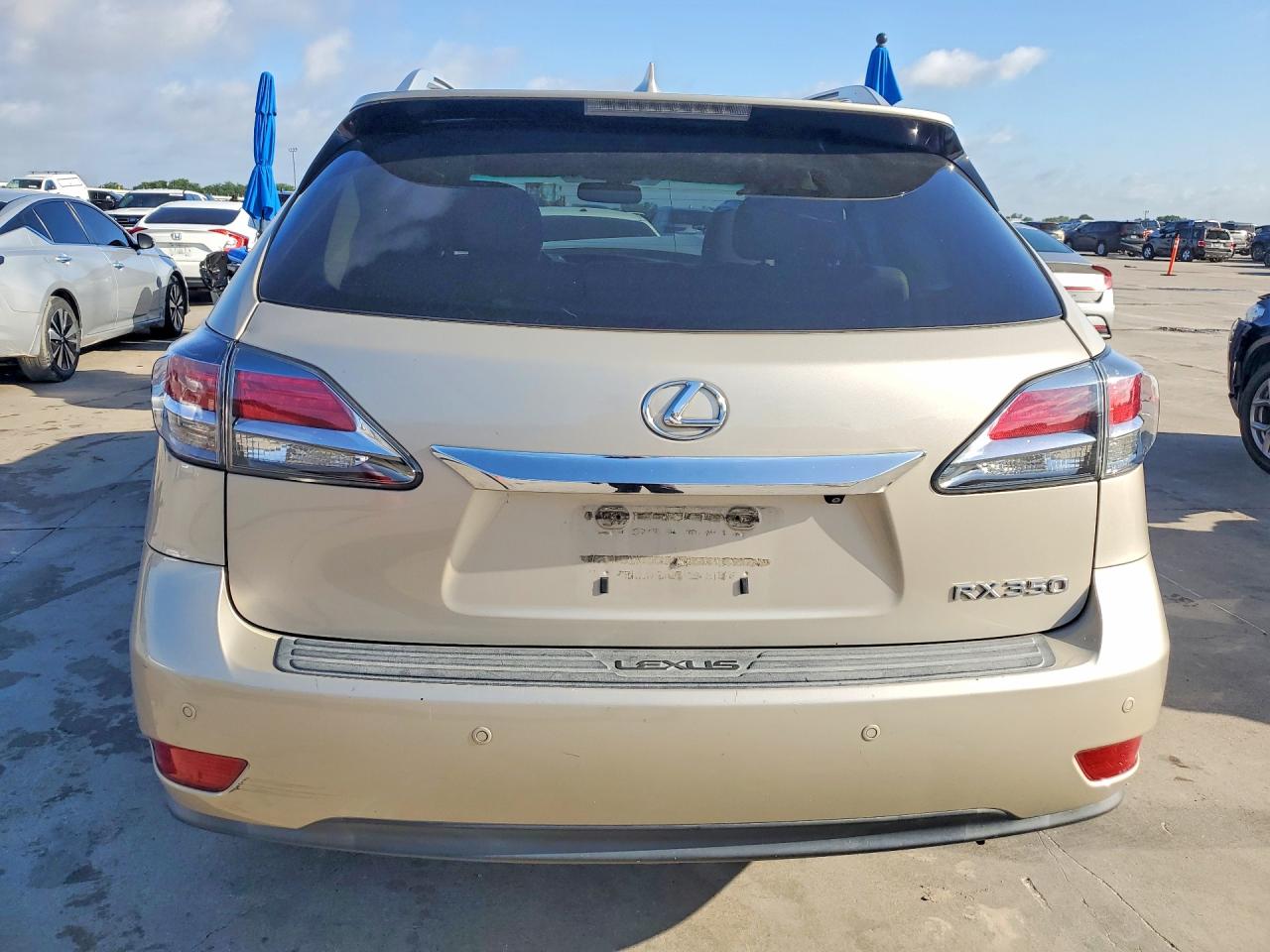 2014 Lexus Rx 350 Gold vin: 2T2ZK1BA8EC149536