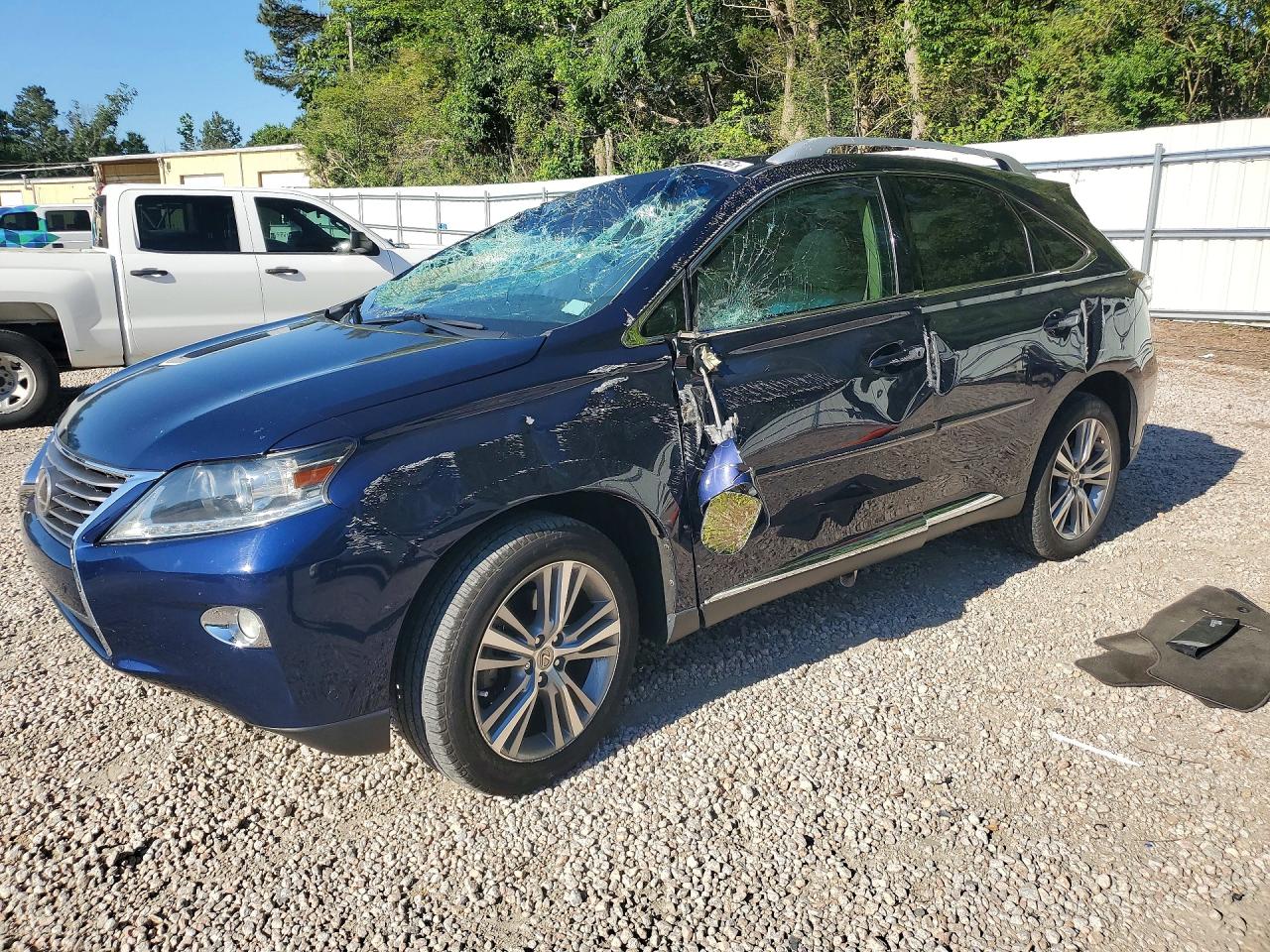 2015 Lexus Rx 350 Blue vin: 2T2ZK1BA8FC155533