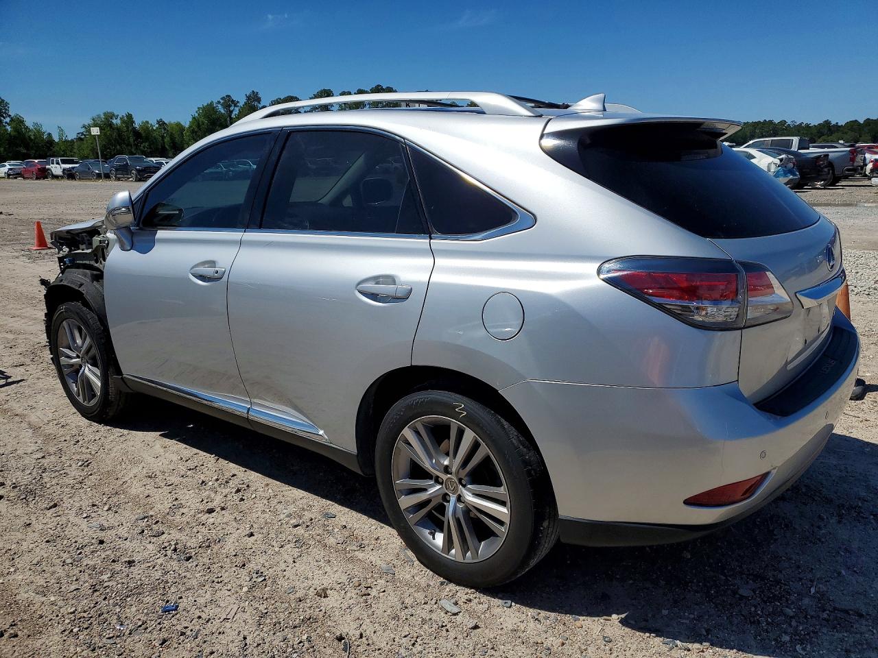2015 Lexus Rx 350 Base Silver vin: 2T2ZK1BA8FC158609