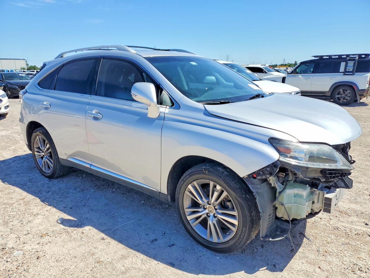 2015 Lexus Rx 350 Base Silver vin: 2T2ZK1BA8FC158609