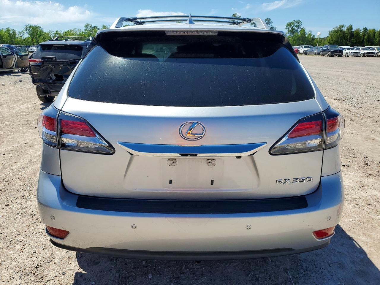 2015 Lexus Rx 350 Base Silver vin: 2T2ZK1BA8FC158609