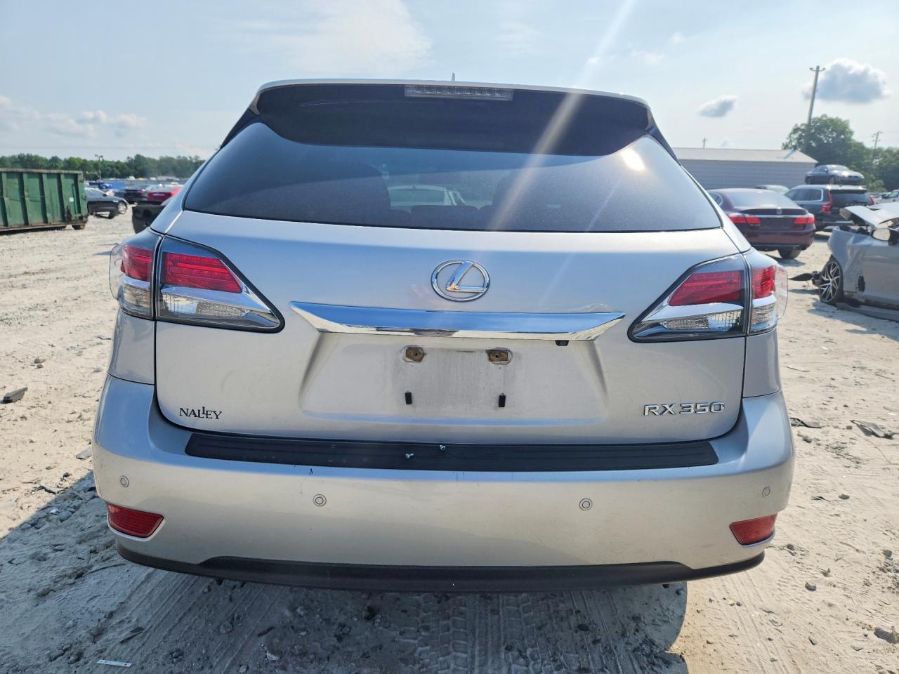 2015 Lexus Rx 350 Silver vin: 2T2ZK1BA8FC165916