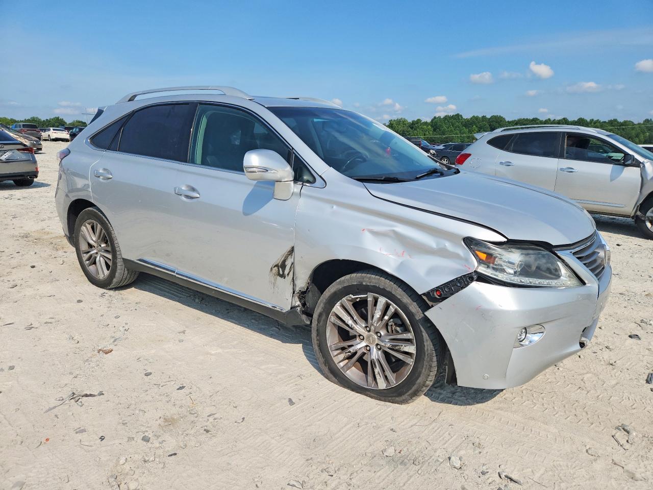 2015 Lexus Rx 350 Silver vin: 2T2ZK1BA8FC165916