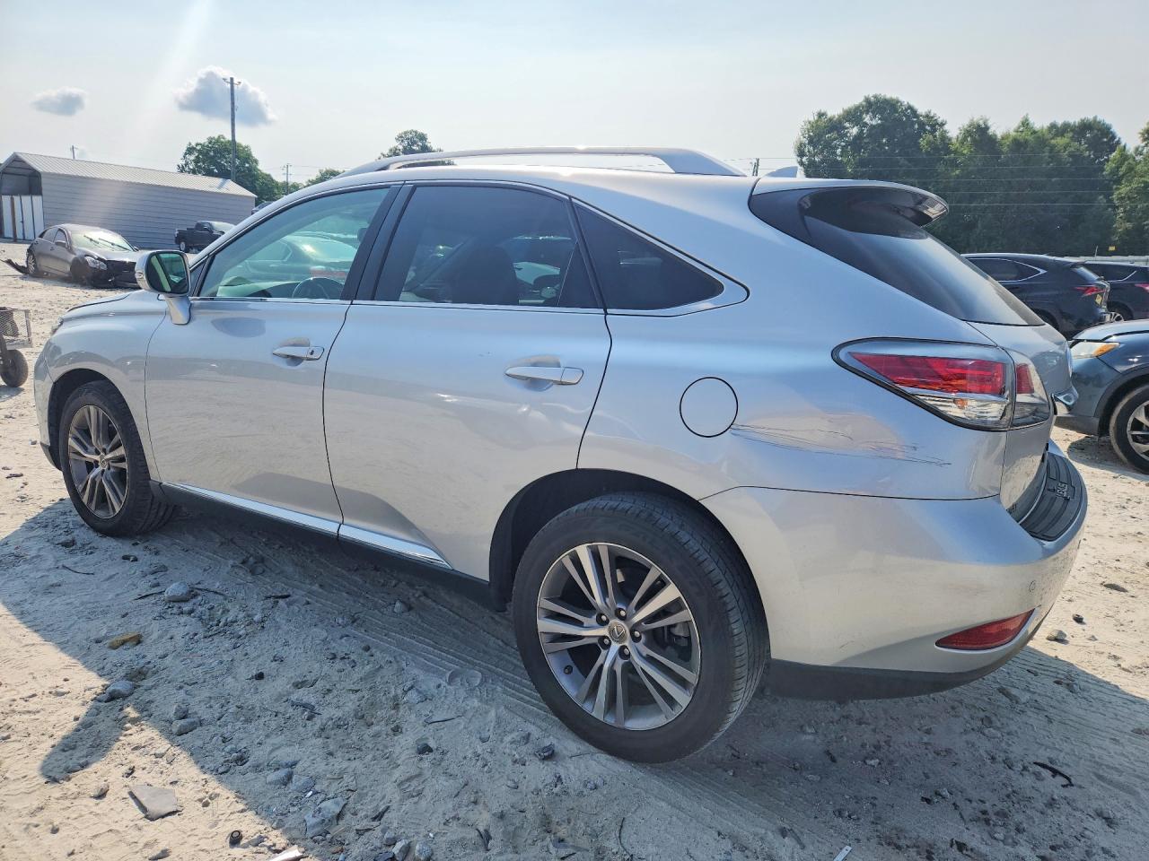 2015 Lexus Rx 350 Silver vin: 2T2ZK1BA8FC165916
