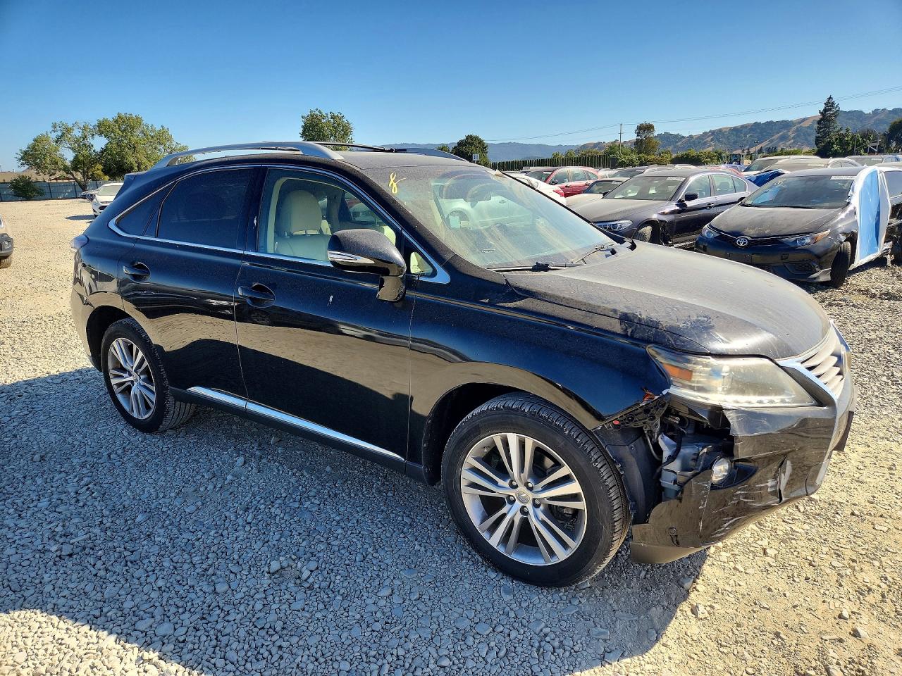 2015 Lexus Rx 350 Base Black vin: 2T2ZK1BA8FC170470