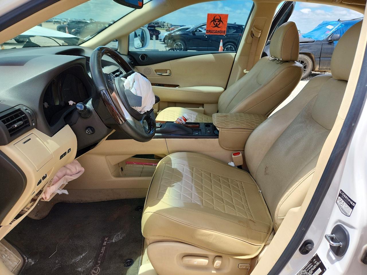 2015 Lexus Rx 350 Белый vin: 2T2ZK1BA8FC179444