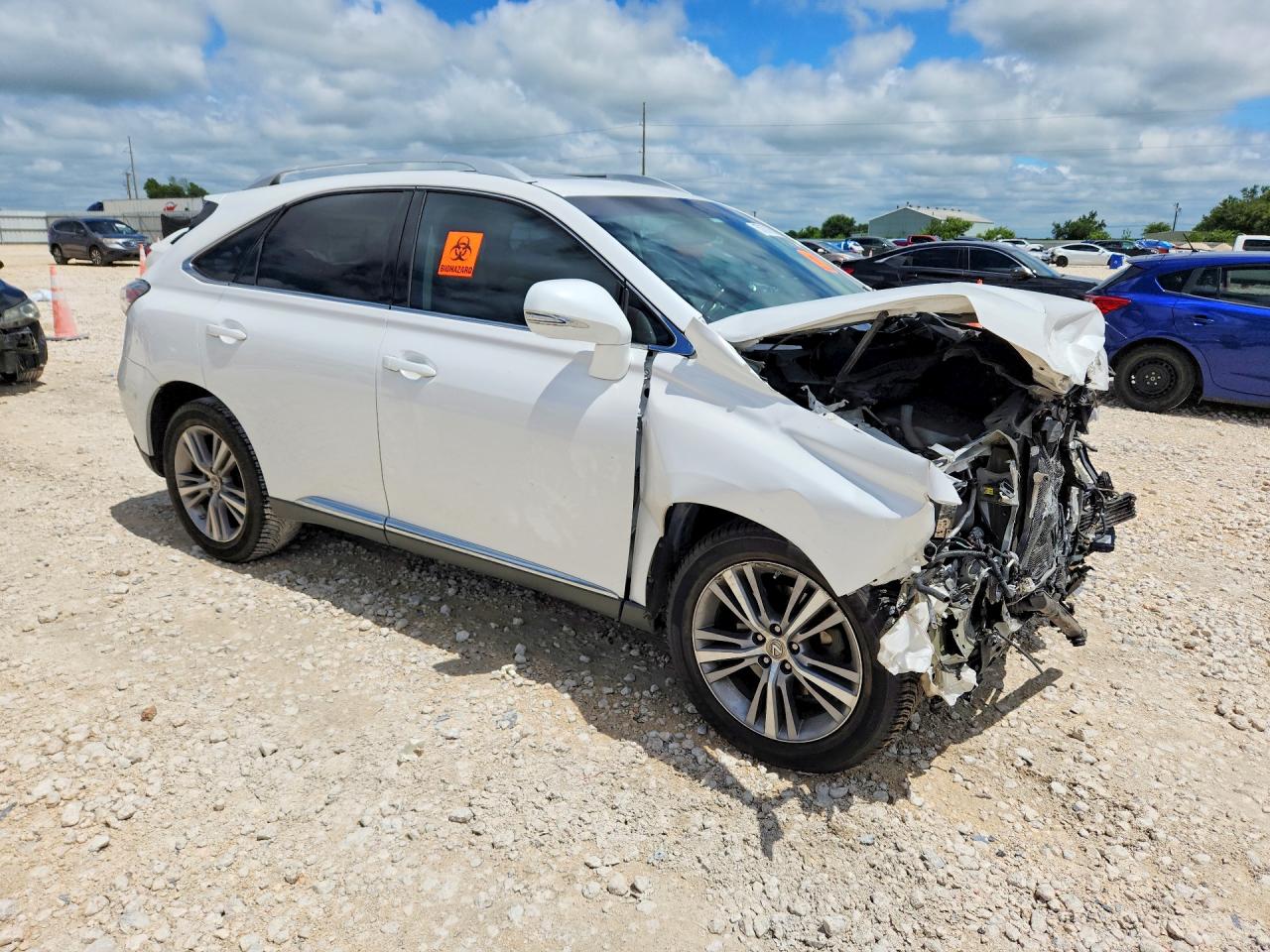 2015 Lexus Rx 350 Белый vin: 2T2ZK1BA8FC179444