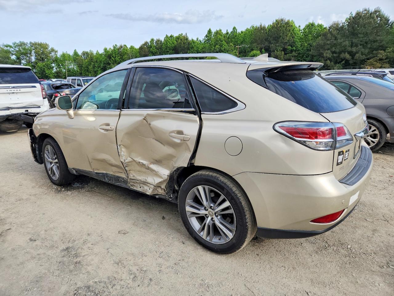 2015 Lexus Rx 350 Beige vin: 2T2ZK1BA8FC179752