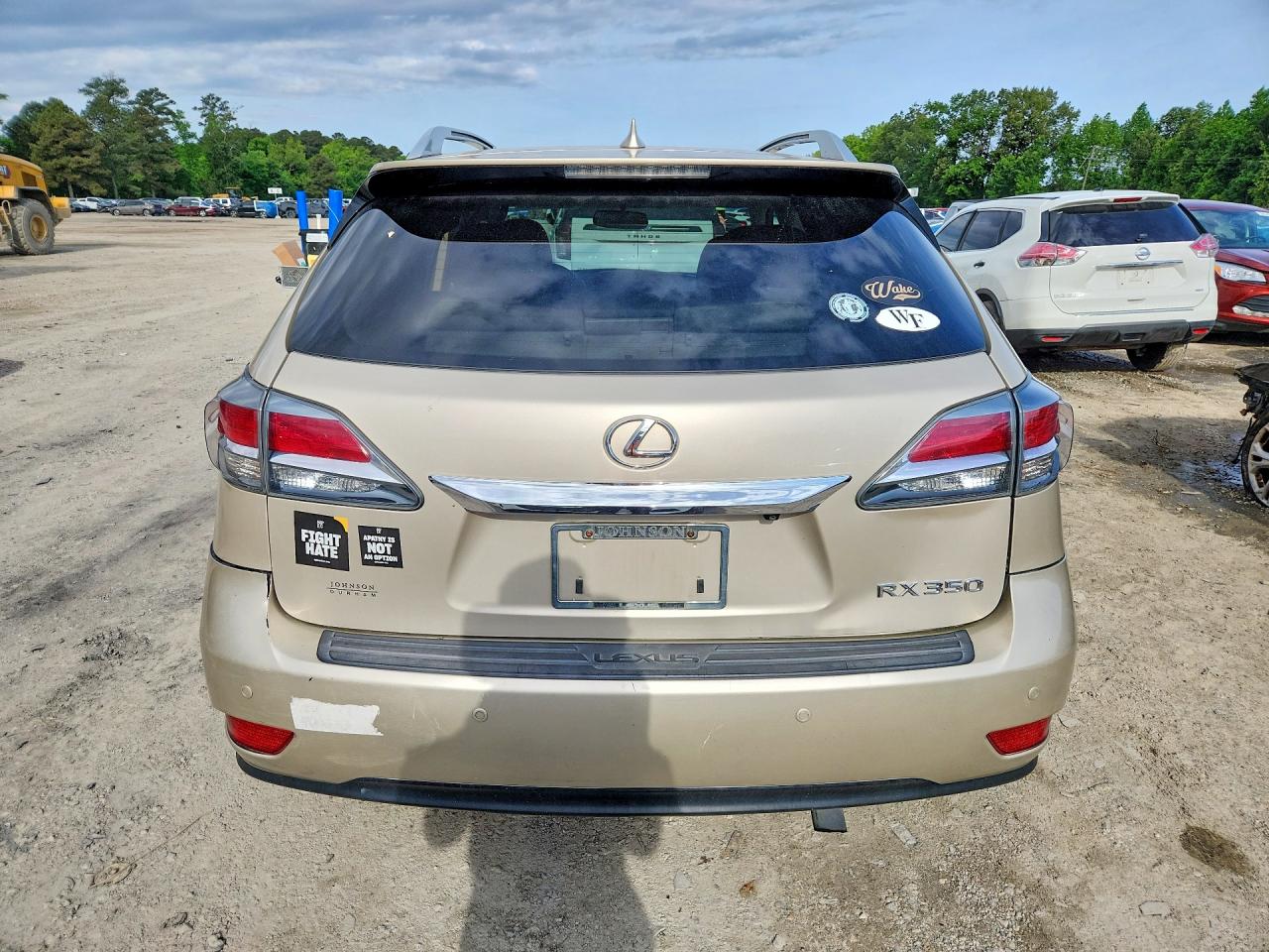 2015 Lexus Rx 350 Beige vin: 2T2ZK1BA8FC179752