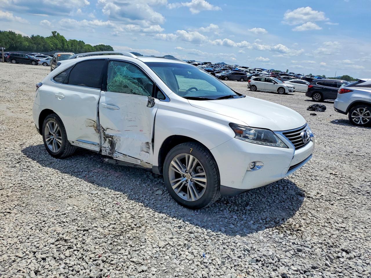 2015 Lexus Rx 350 White vin: 2T2ZK1BA8FC182232