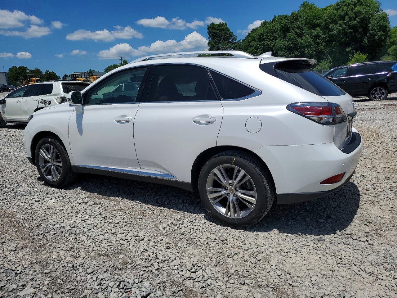 2015 Lexus Rx 350 White vin: 2T2ZK1BA8FC182232