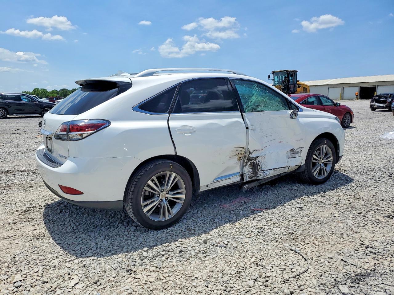 2015 Lexus Rx 350 White vin: 2T2ZK1BA8FC182232