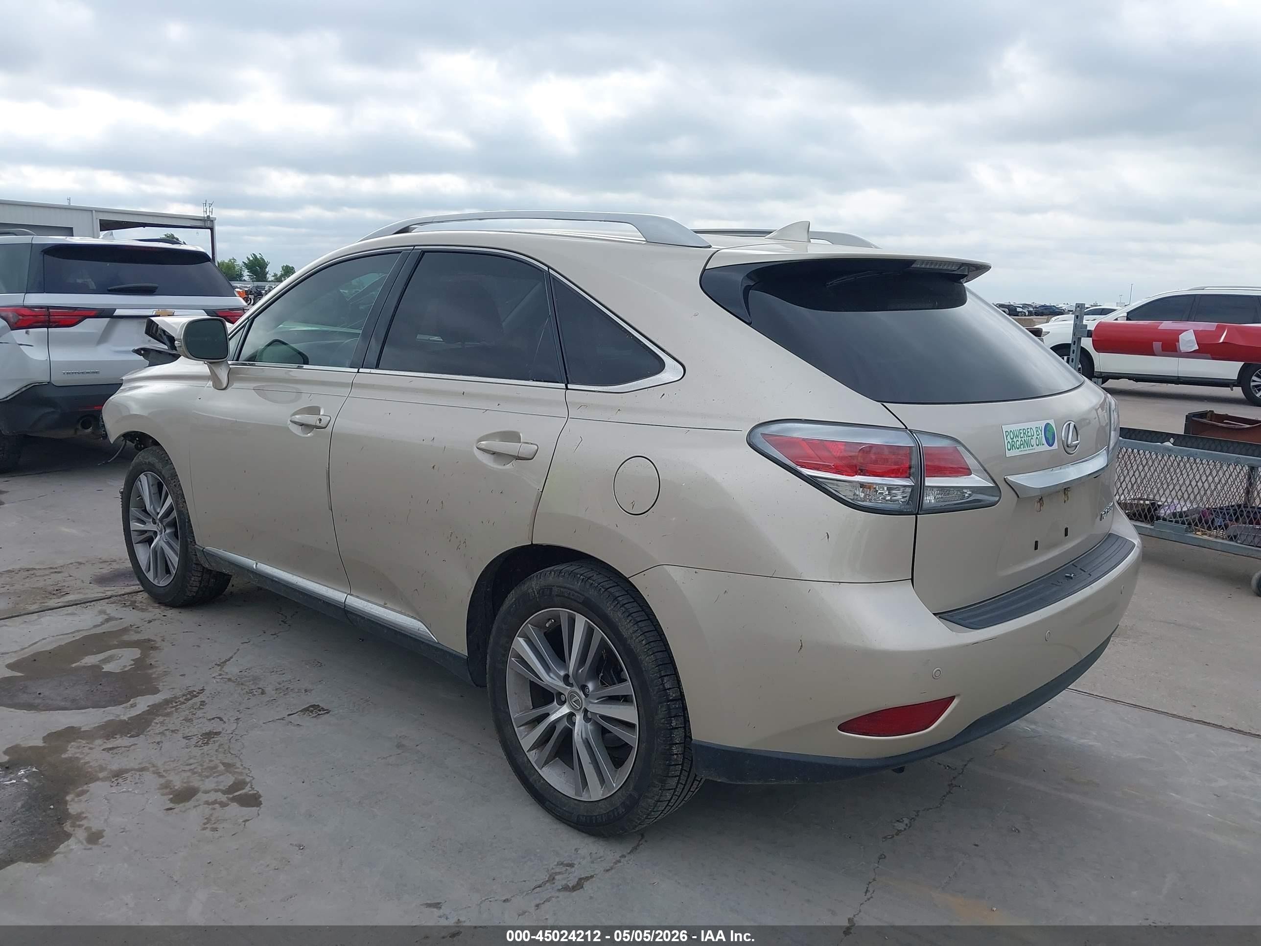 2015 Lexus Rx 350 Бежевый vin: 2T2ZK1BA8FC187155