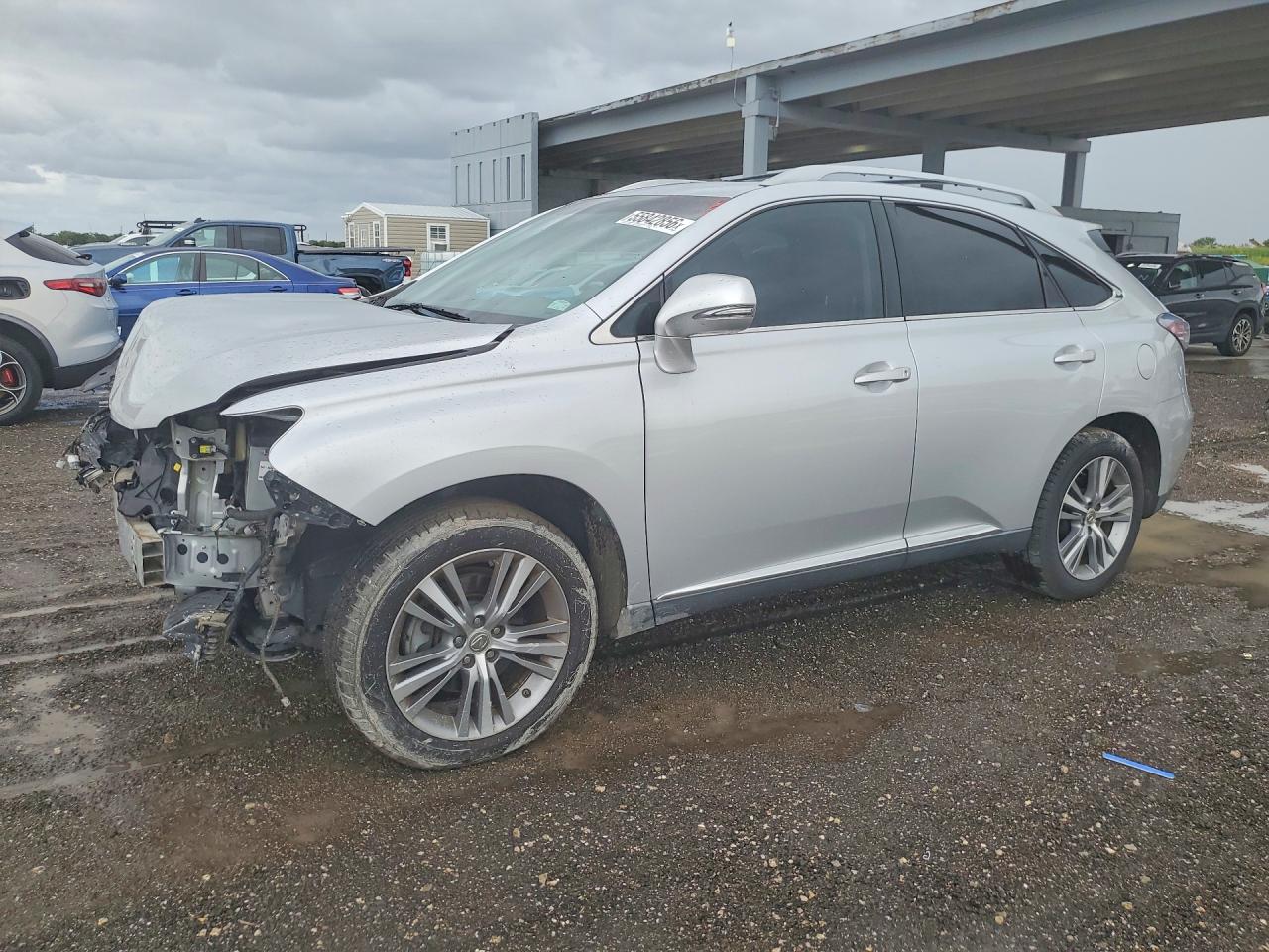 2015 Lexus Rx 350 Silver vin: 2T2ZK1BA8FC193893