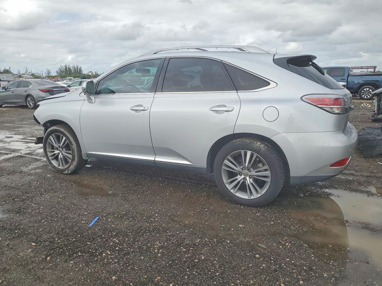 2015 Lexus Rx 350 Silver vin: 2T2ZK1BA8FC193893