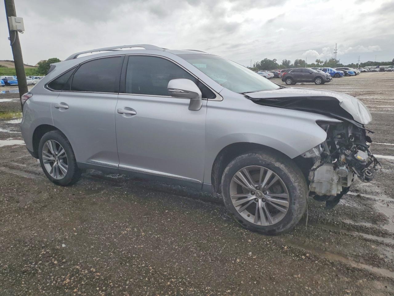 2015 Lexus Rx 350 Silver vin: 2T2ZK1BA8FC193893