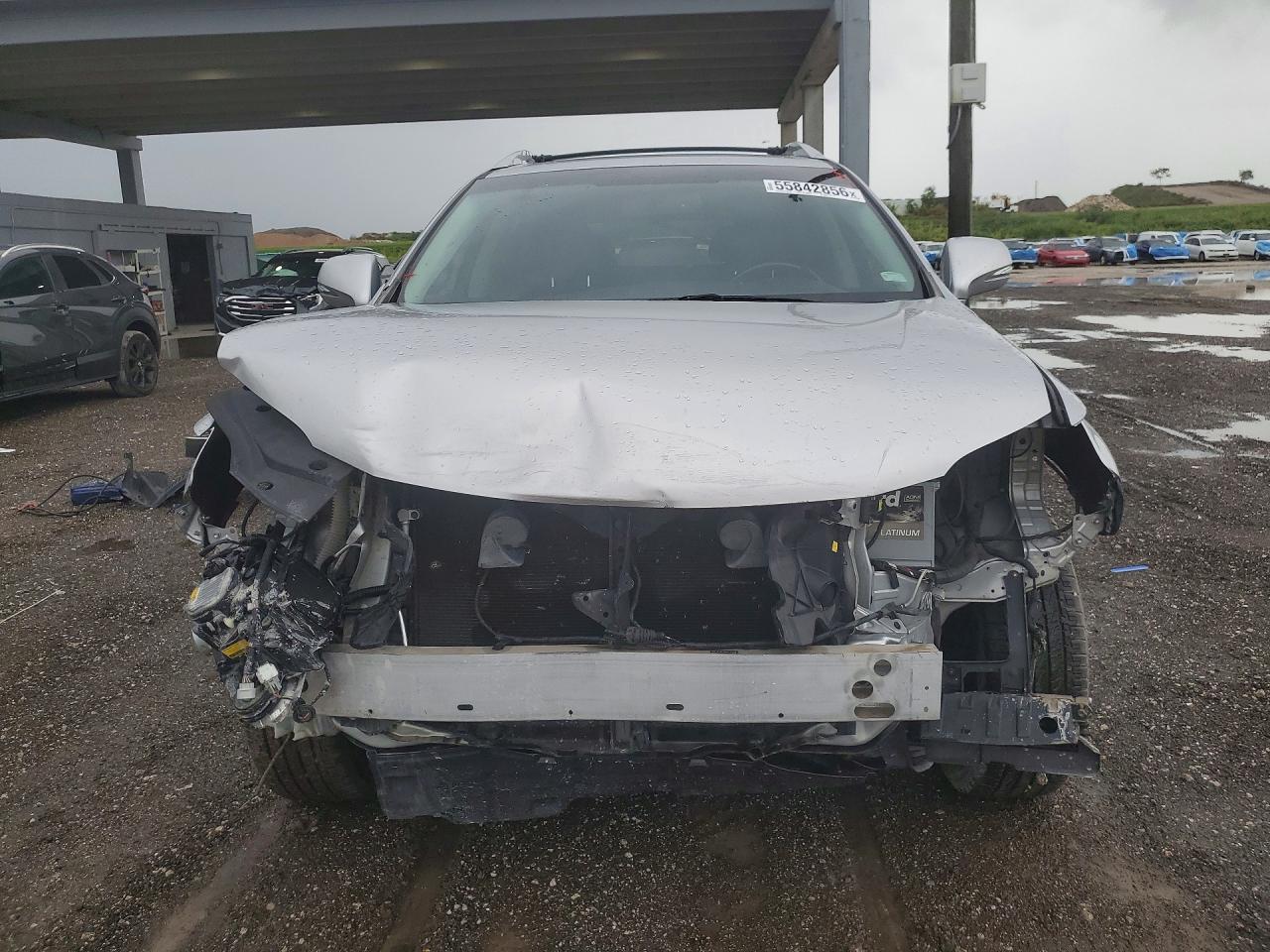 2015 Lexus Rx 350 Silver vin: 2T2ZK1BA8FC193893