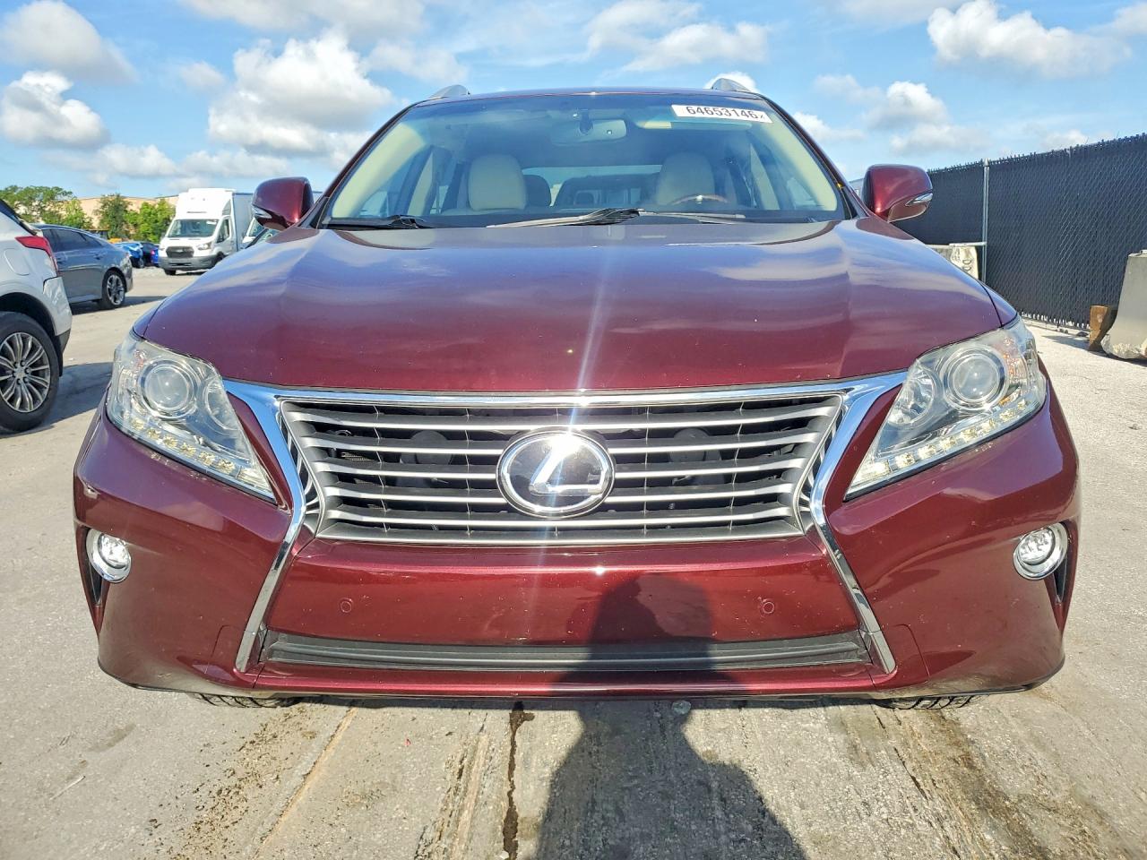 2015 Lexus Rx 350 Base Maroon vin: 2T2ZK1BA8FC200549